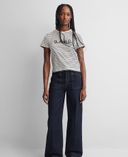 High Rise Stride jeans Gap × A.P.C.-Donkerblauw - 001