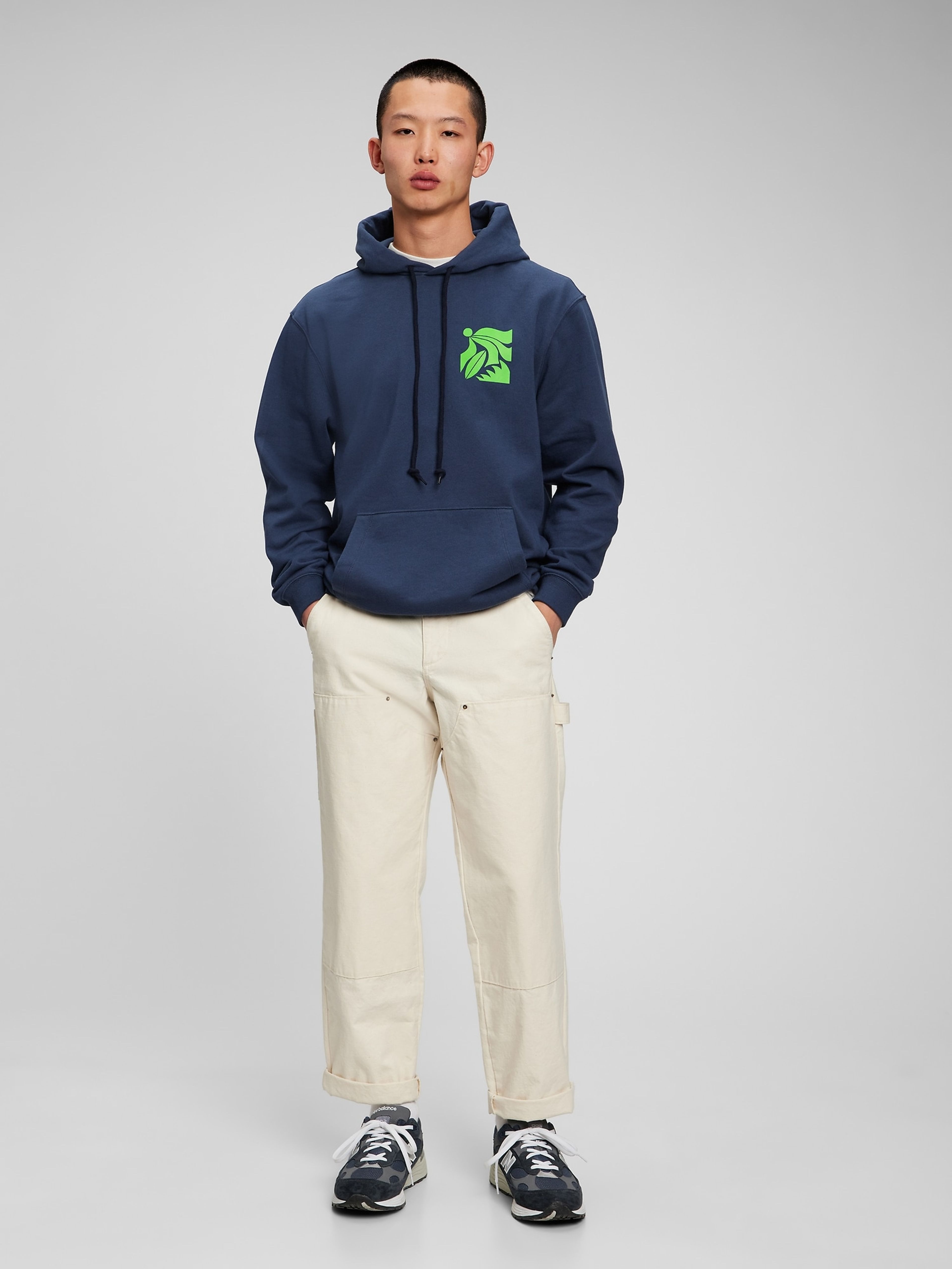 Bluza z kapturem Gap × Bailey Elder