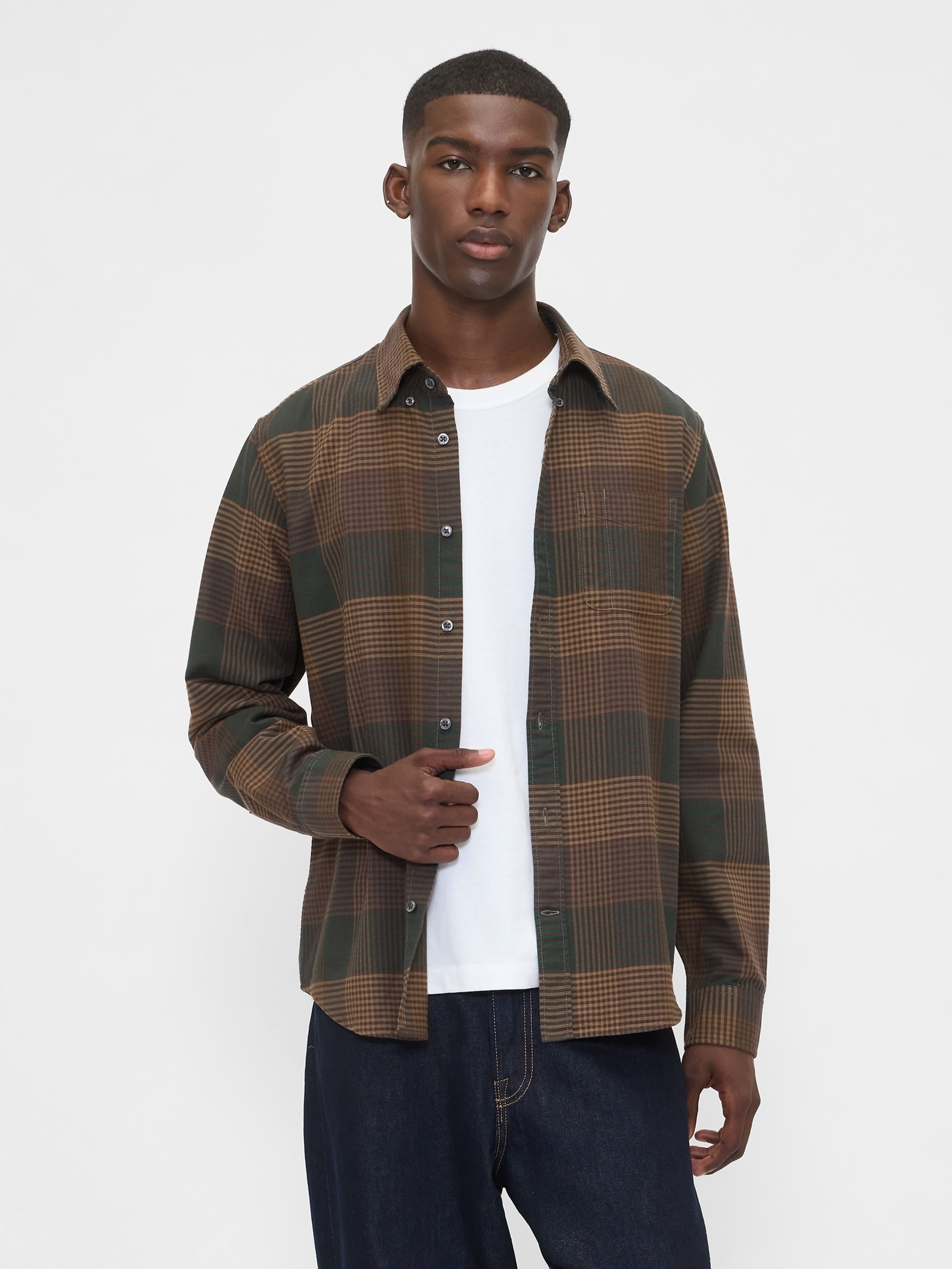 Herren-Hemd Oxford Shirt