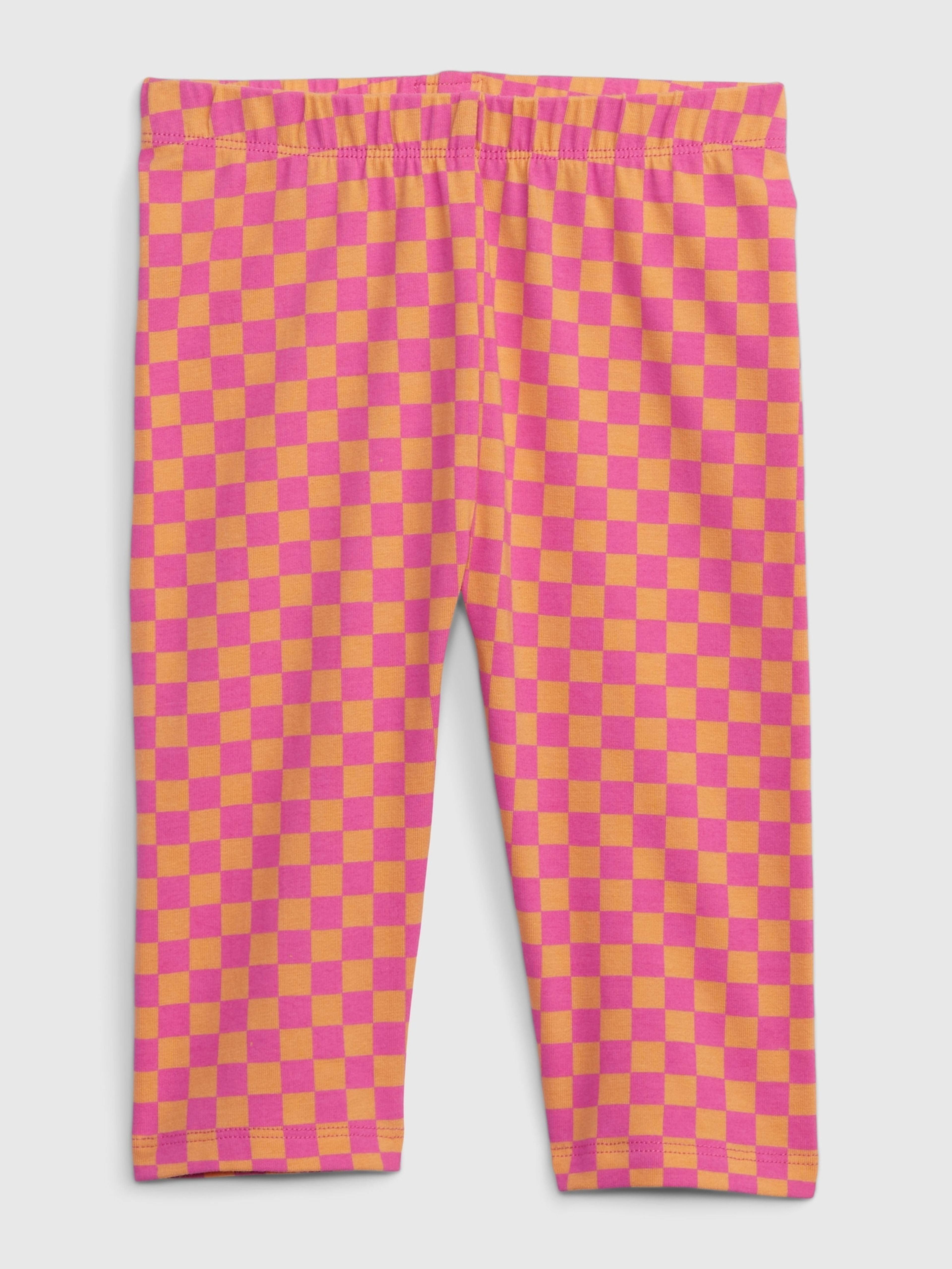 Kinder Leggings organic Schachbrett