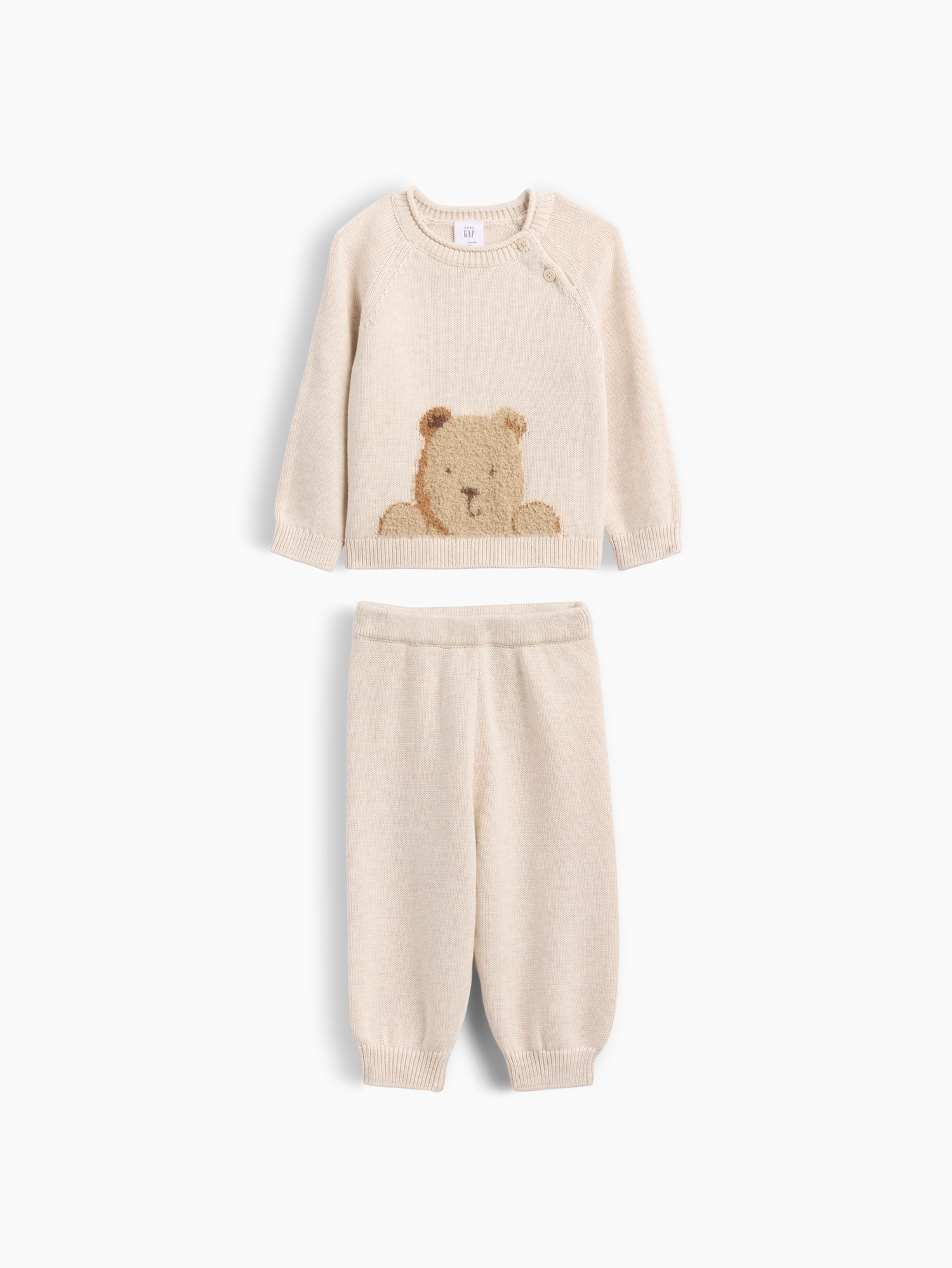 Baby pletený set Brannan Bear - 001