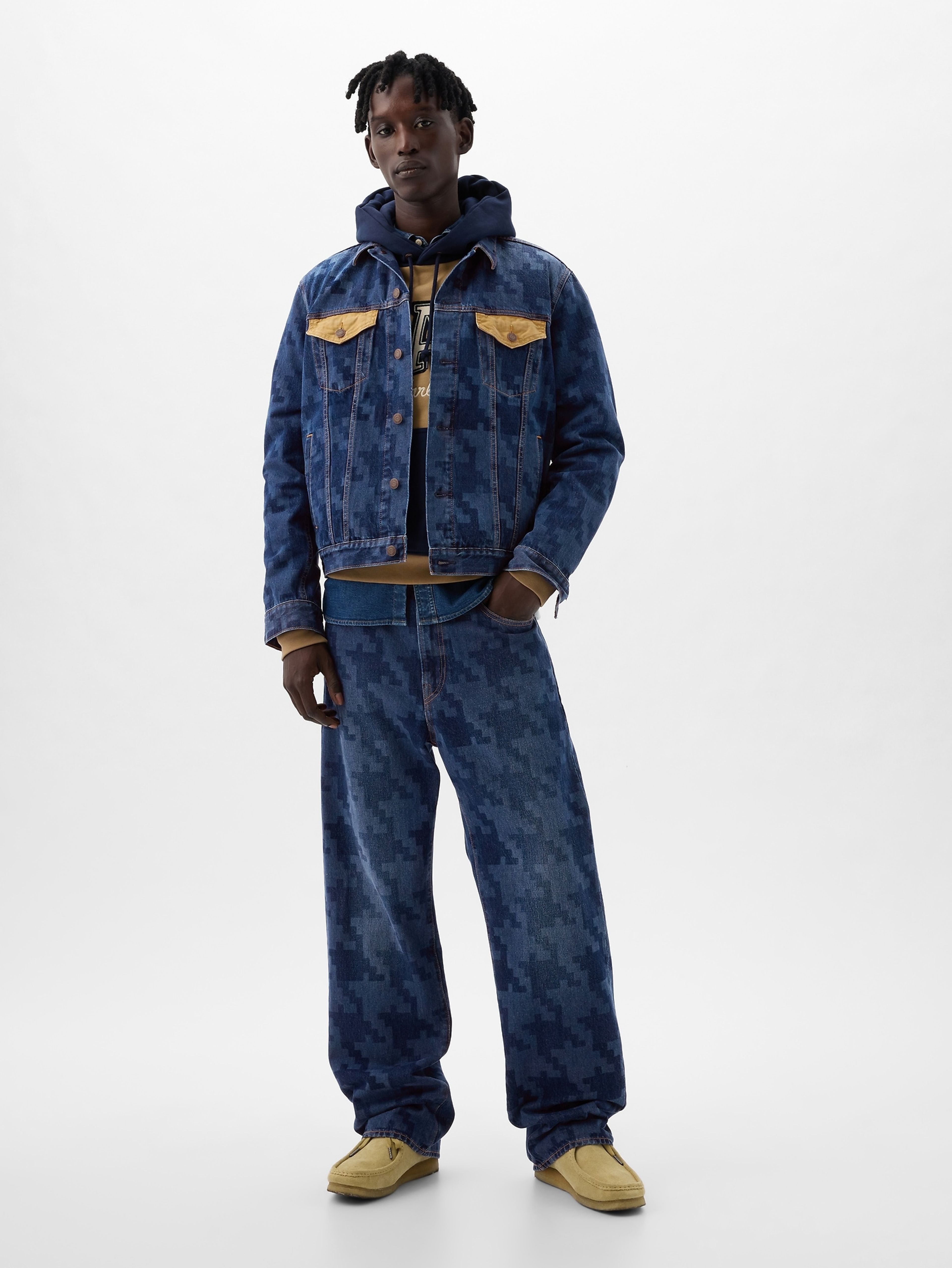 Džíny loose '90s Gap × Dapper Dan Unisex