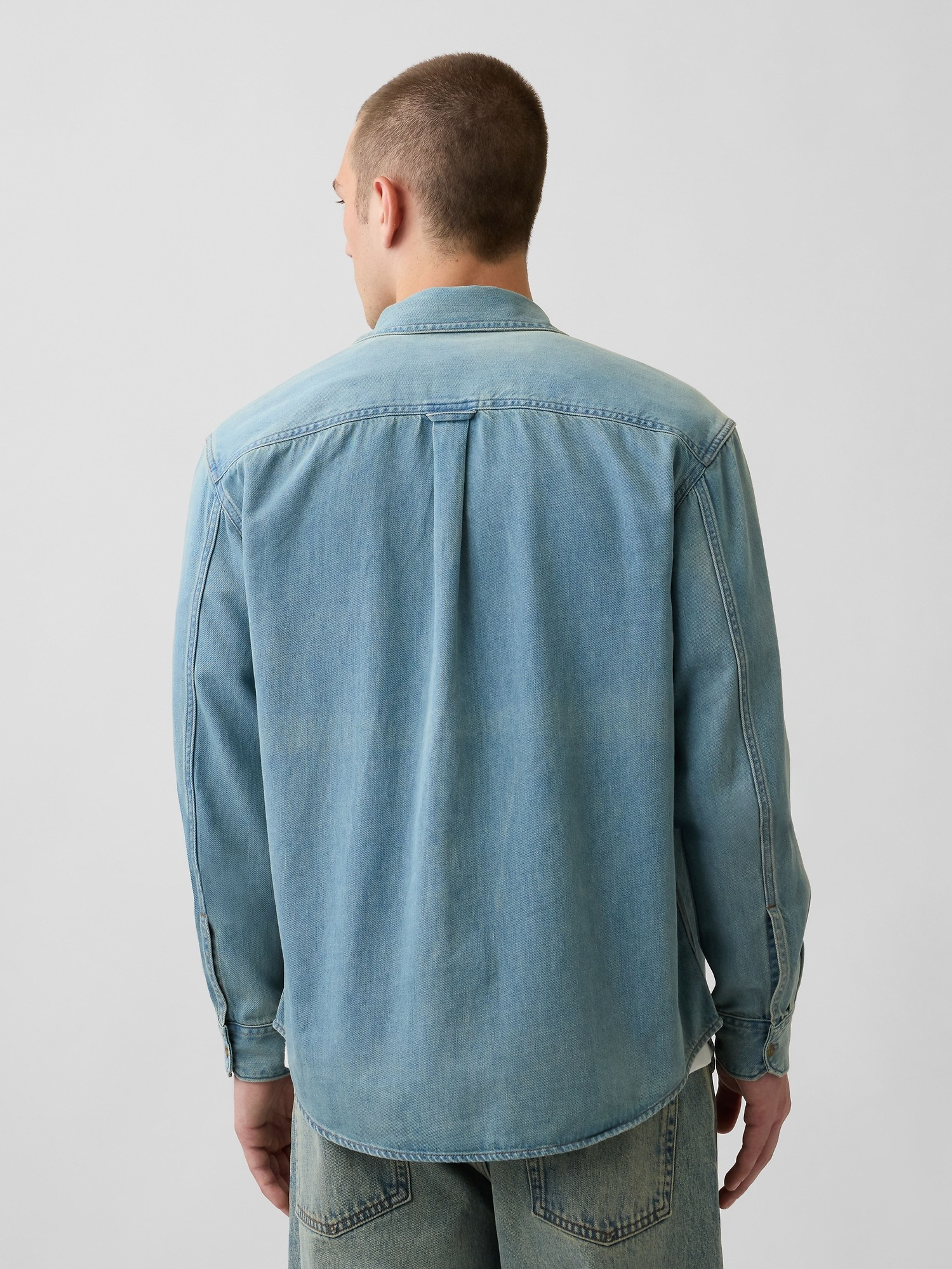 Koszula jeansowa UltraSoft - 003