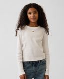 Kinder Ripp-T-Shirt Brannan Bear-Weiß - 002
