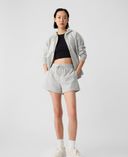 Short avec logo-Gris - 003