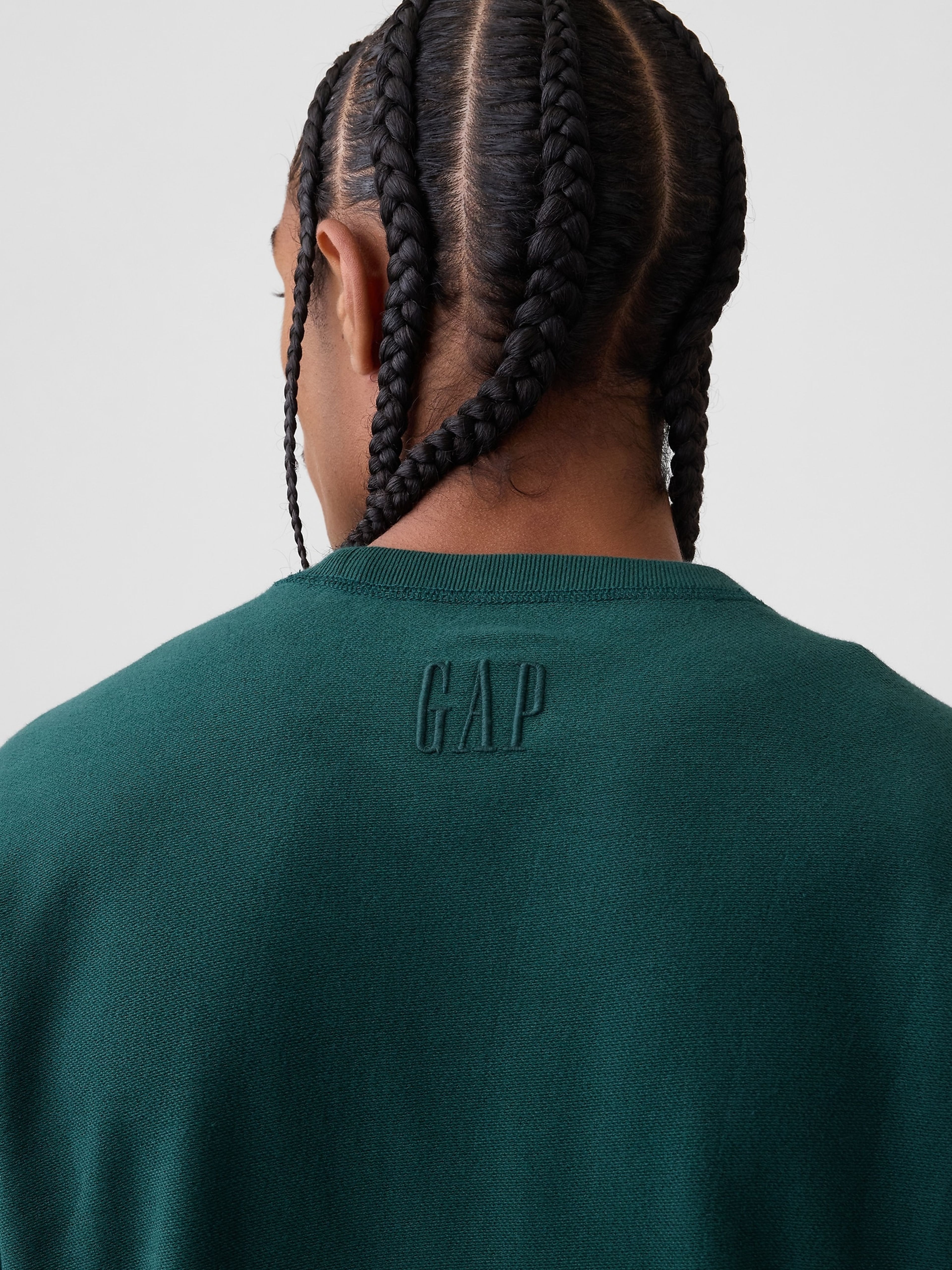 Bluza oversize z logo - 004