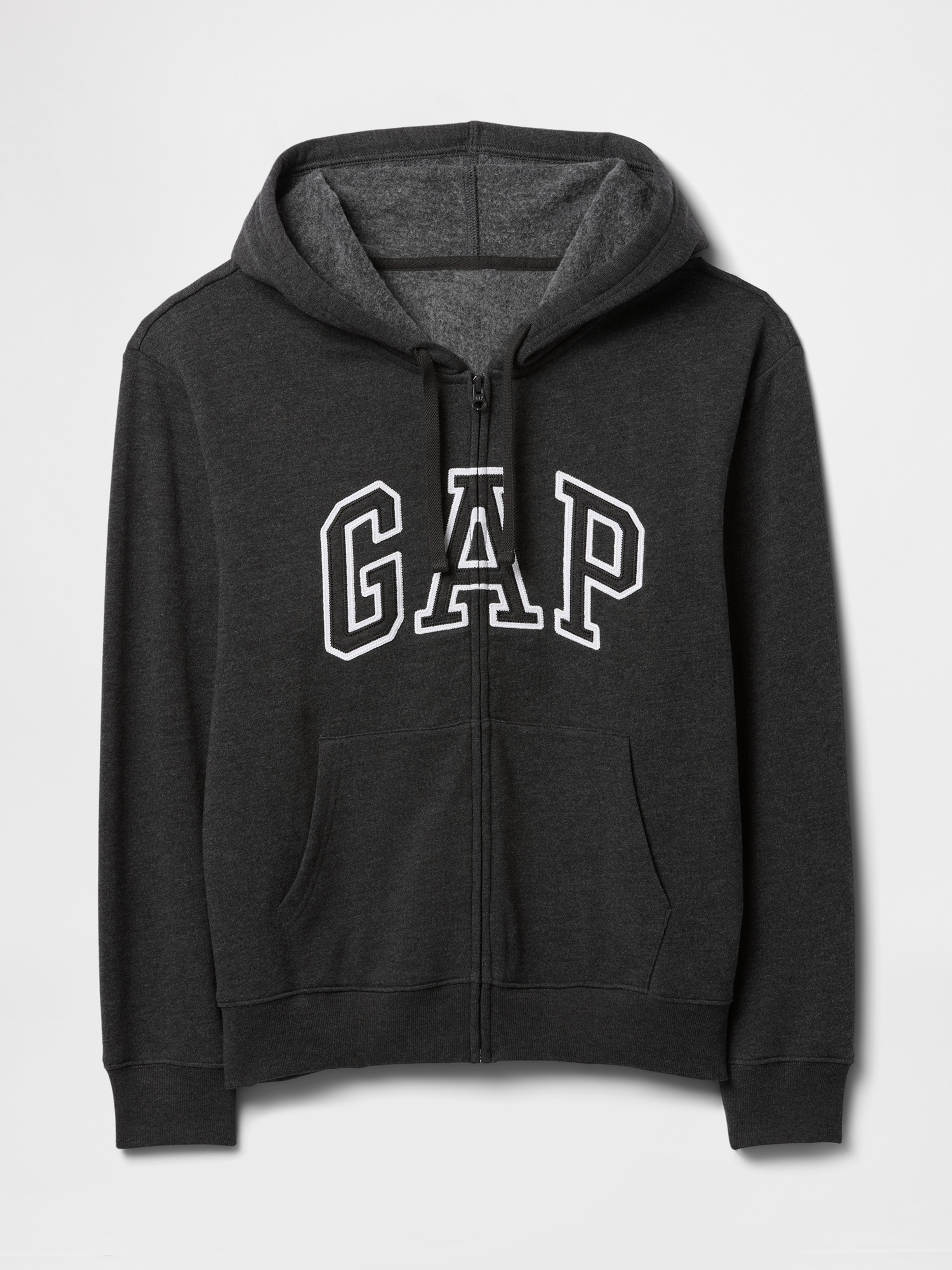 Sudadera con cremallera y logo Gap - 005