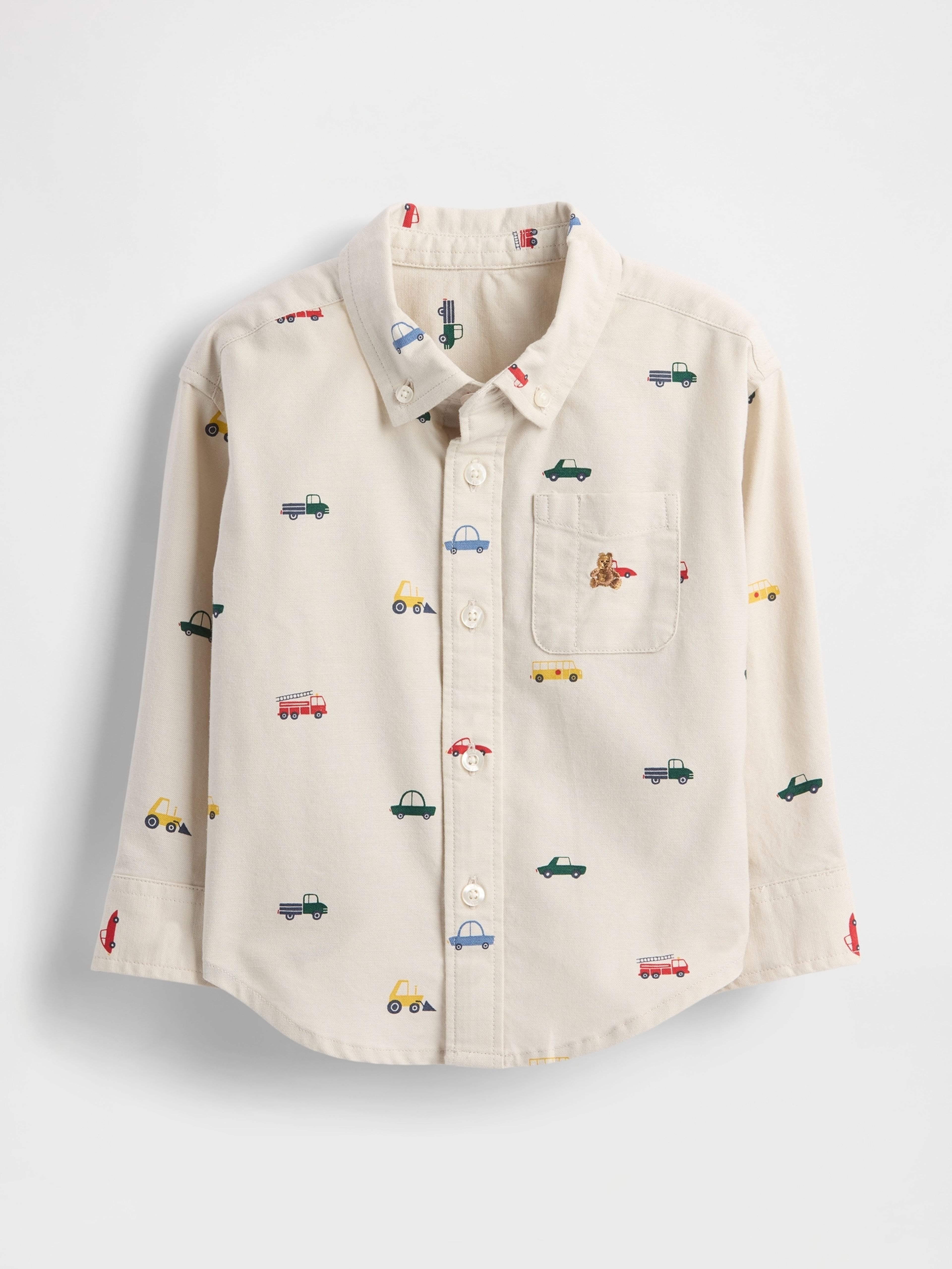Baby-Oversize-Popeline-Hemd Oxford