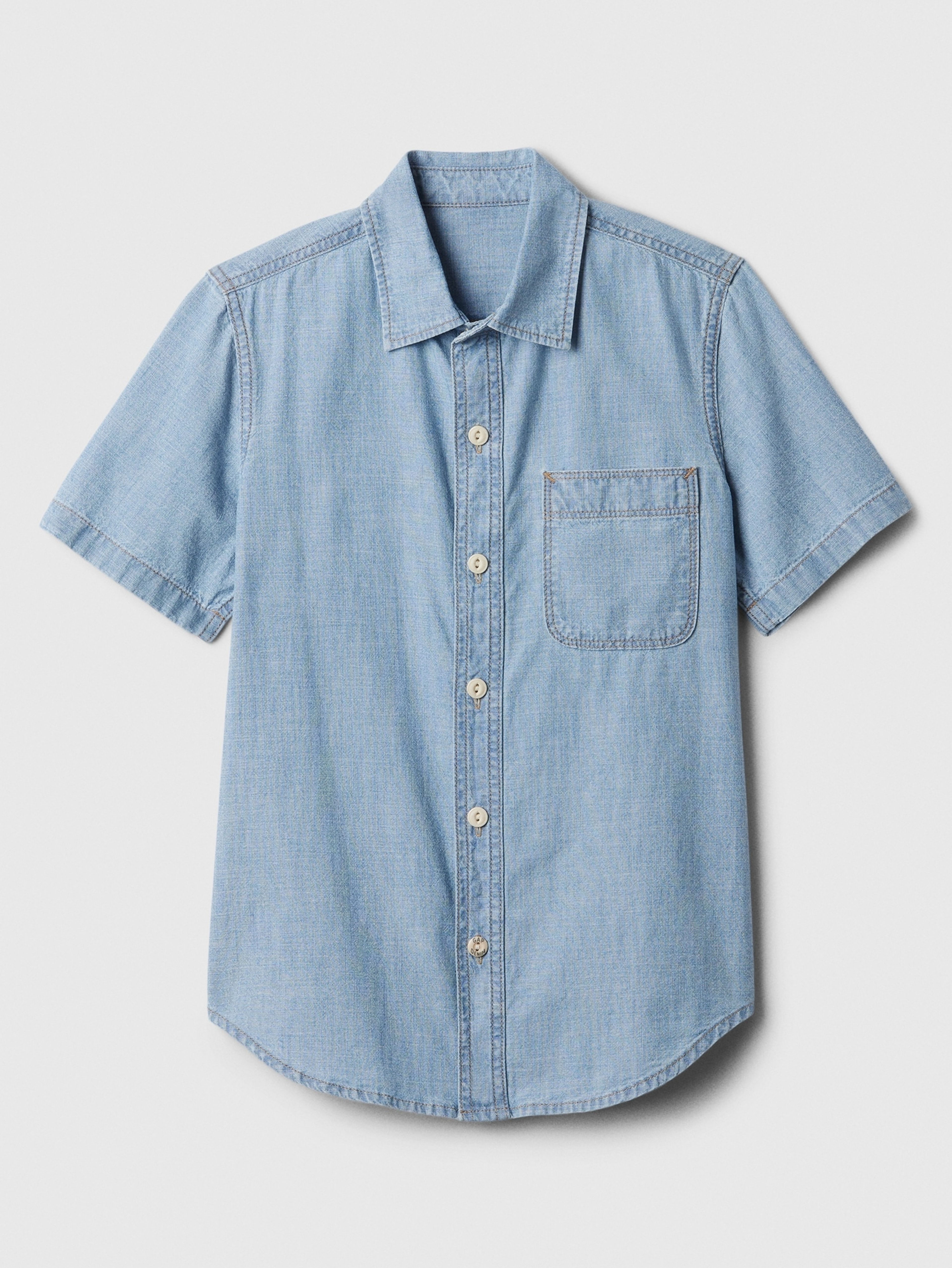 Gyermek chambray ing