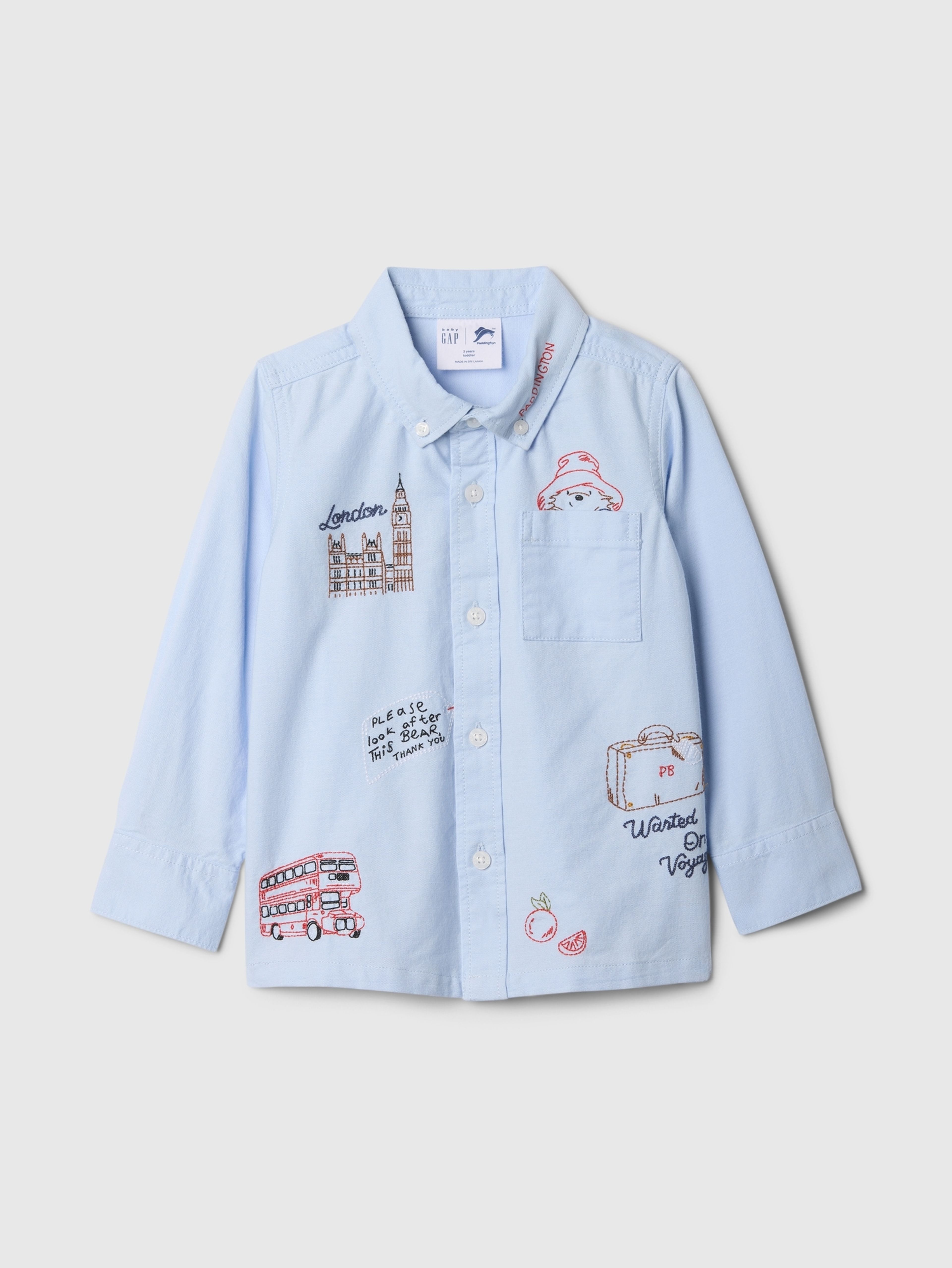Baby košile Gap × Paddington