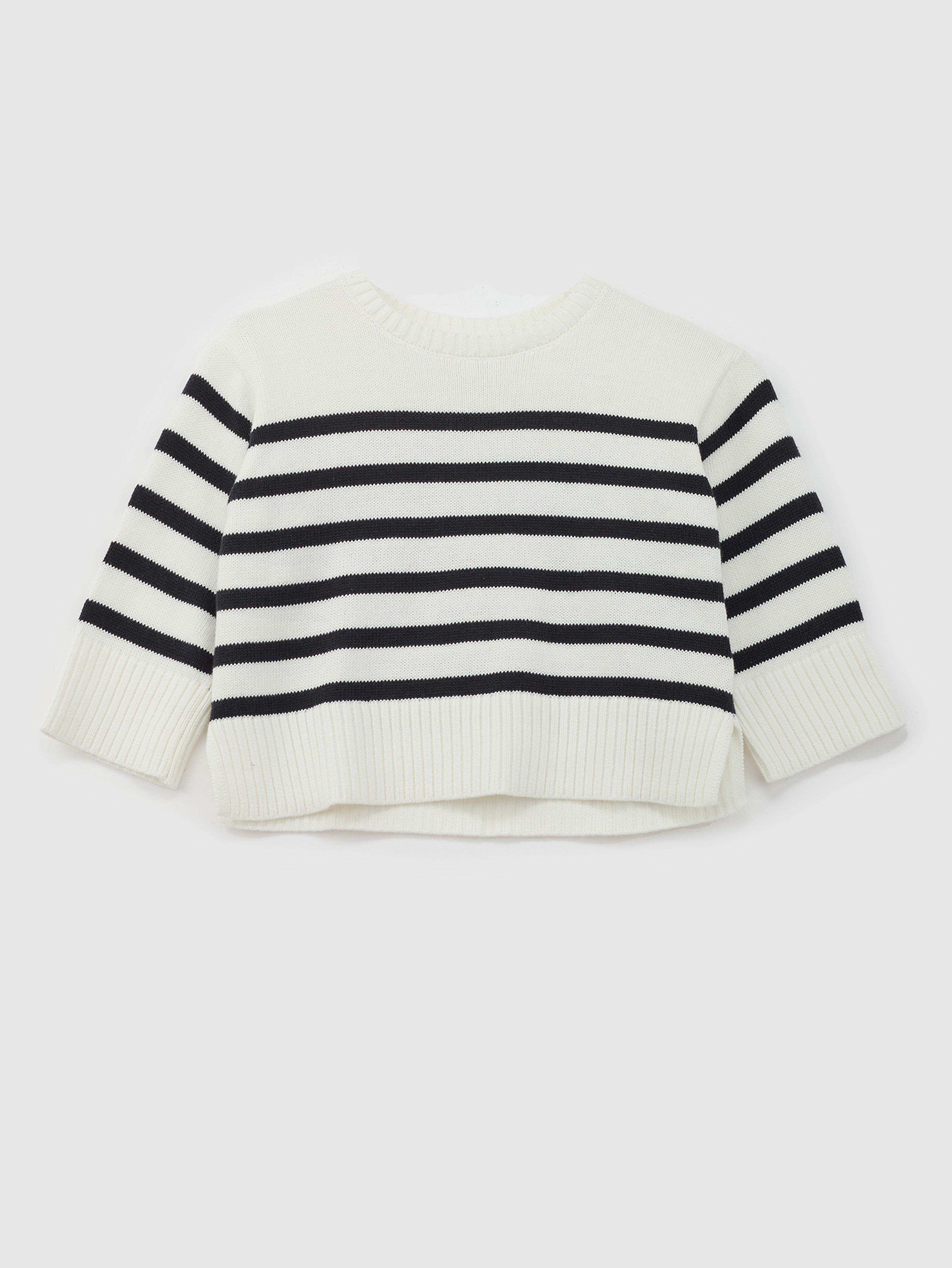 Baby Gestreifter Pullover