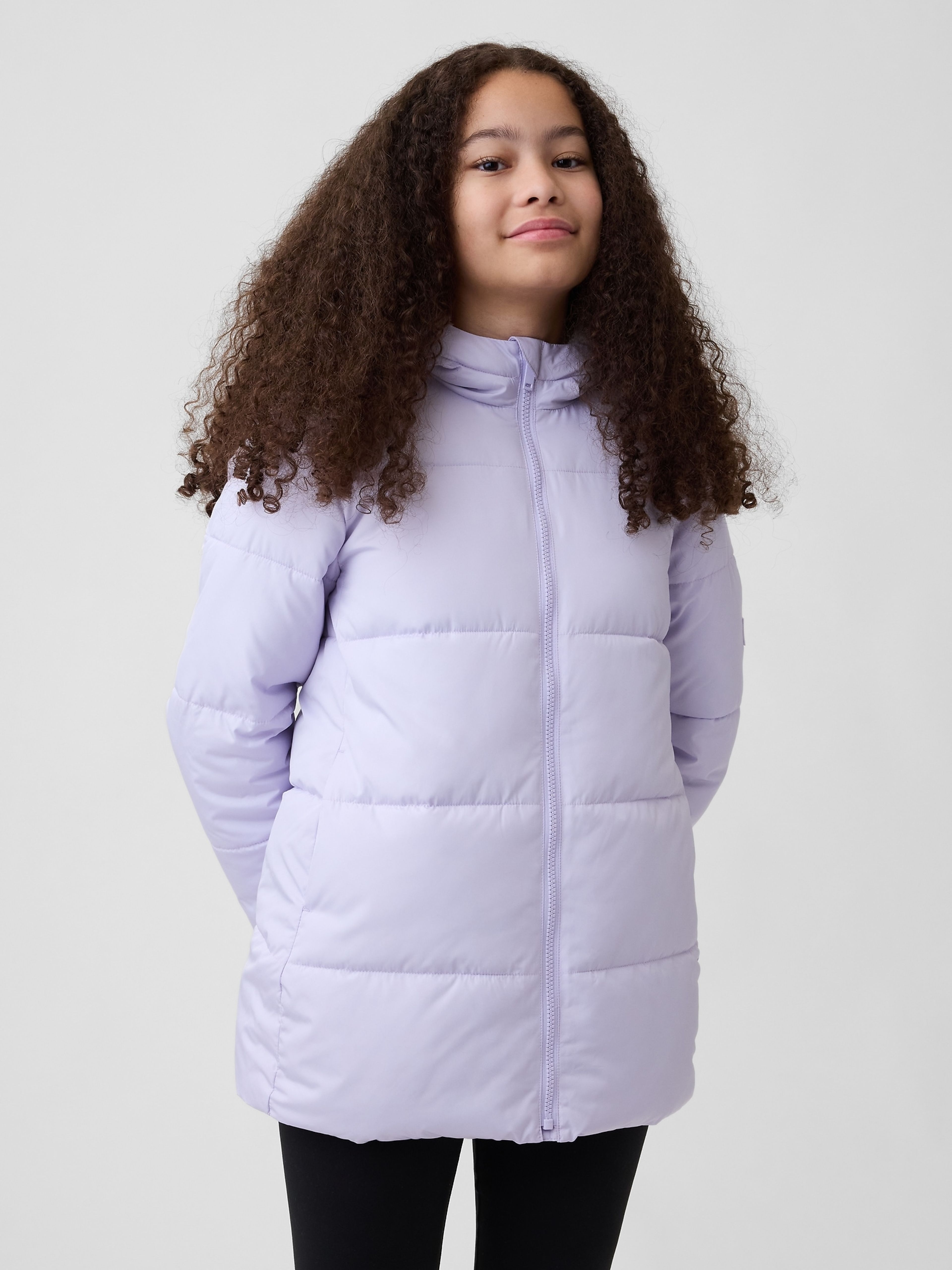 Dziecięca pikowana parka - 001