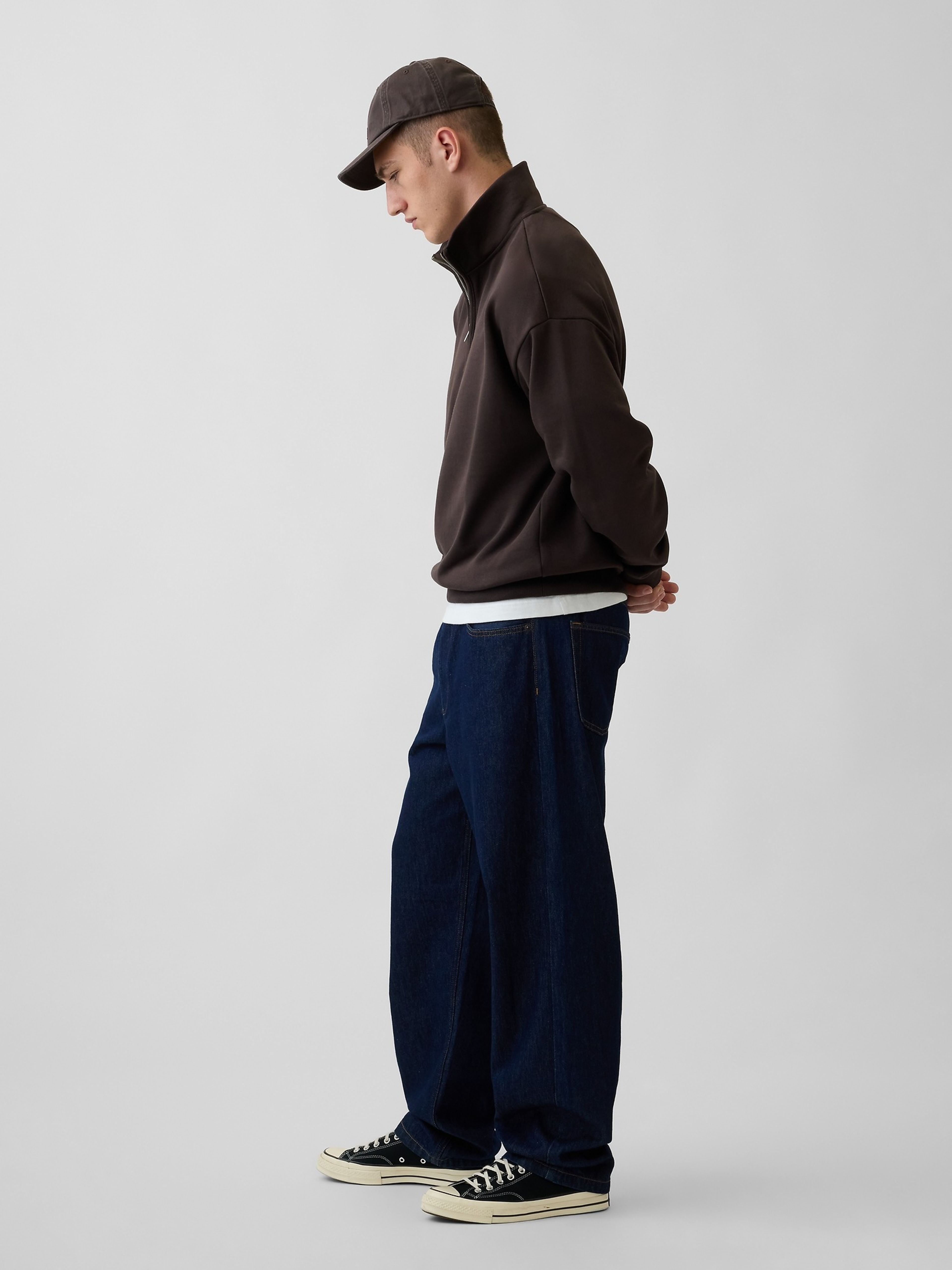 Jeansy Pull-on Baggy - 005