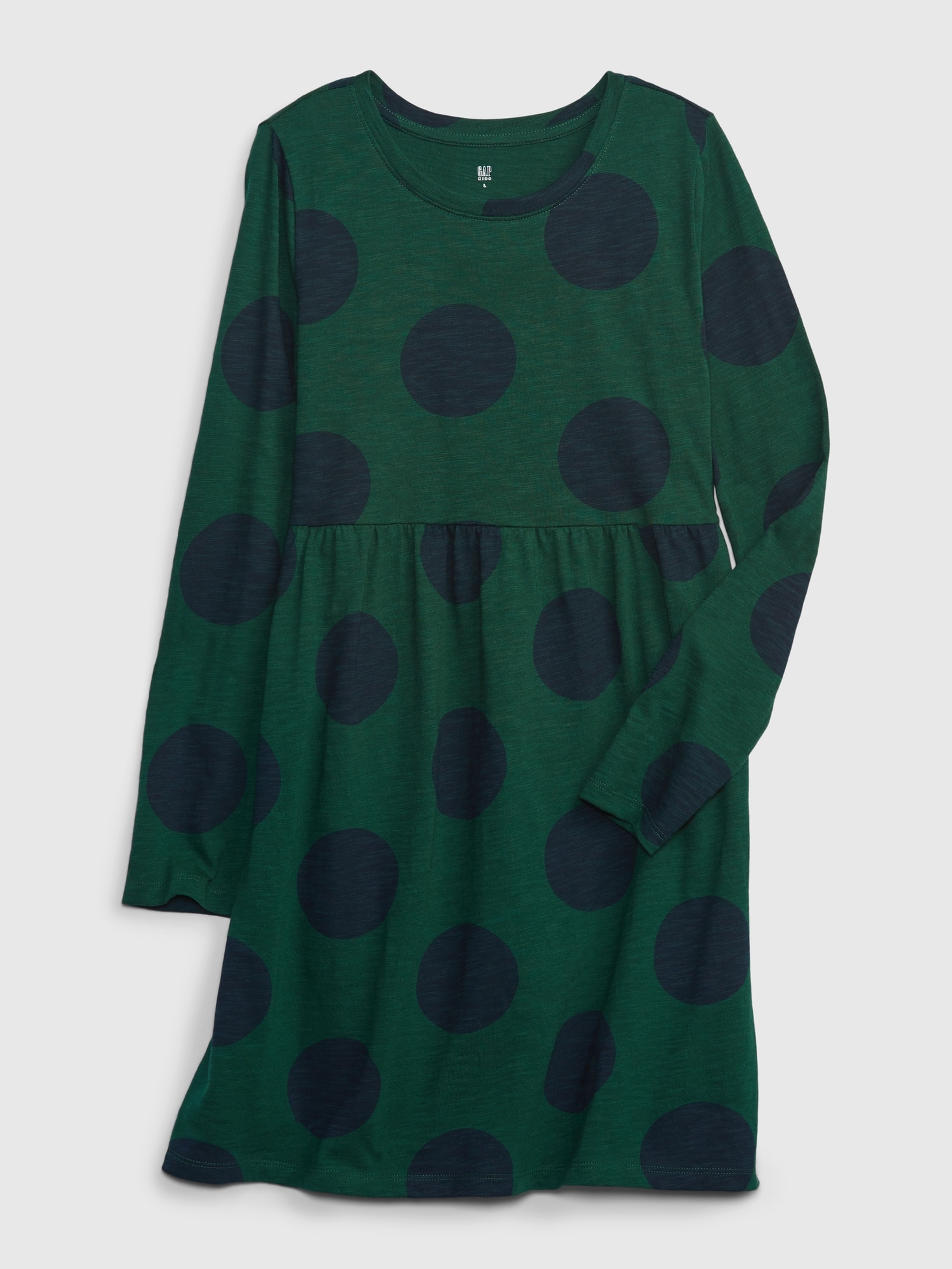 Kinderkleid mit Polka Dots