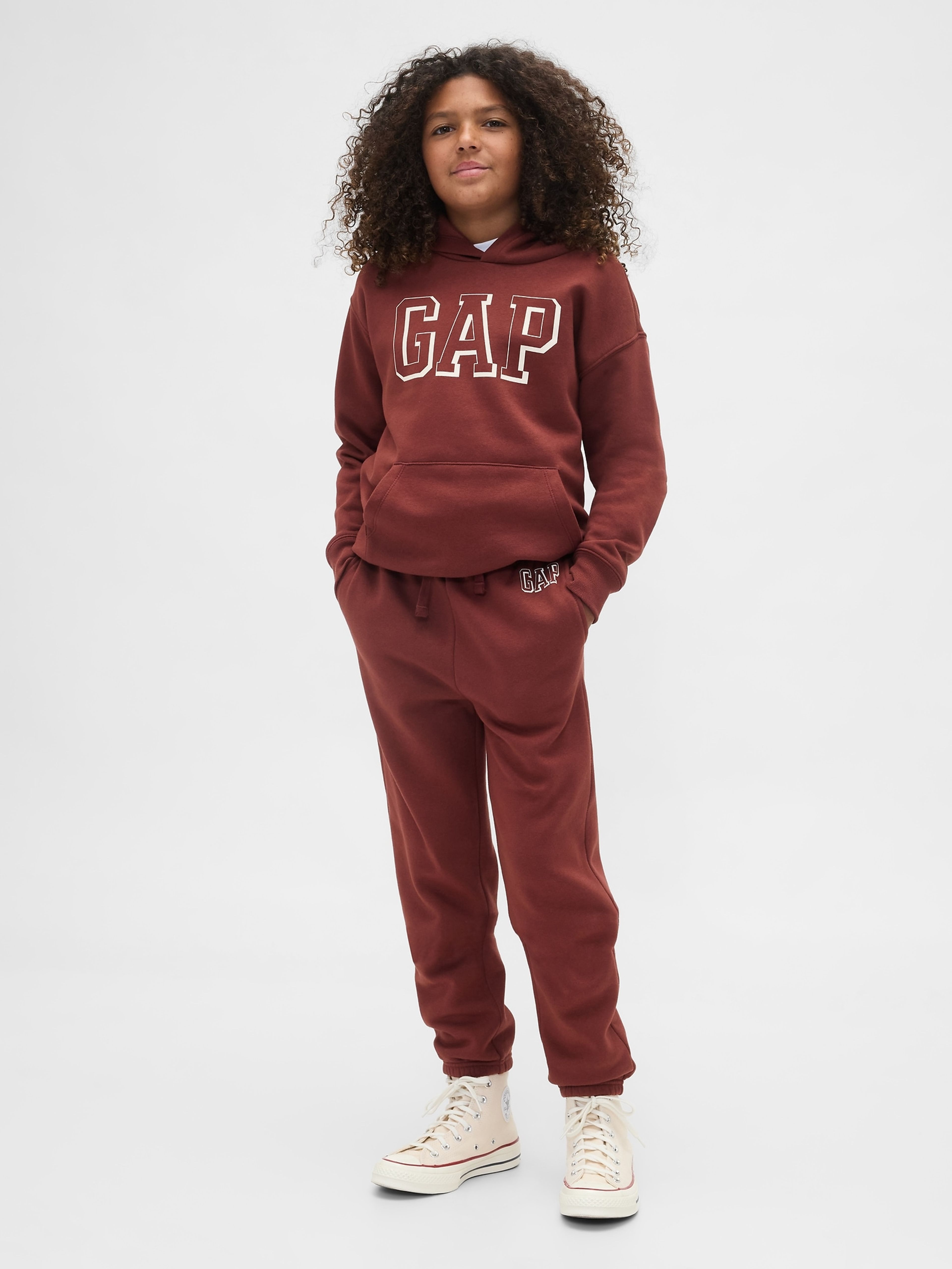 Pantaloni de trening copii cu logo