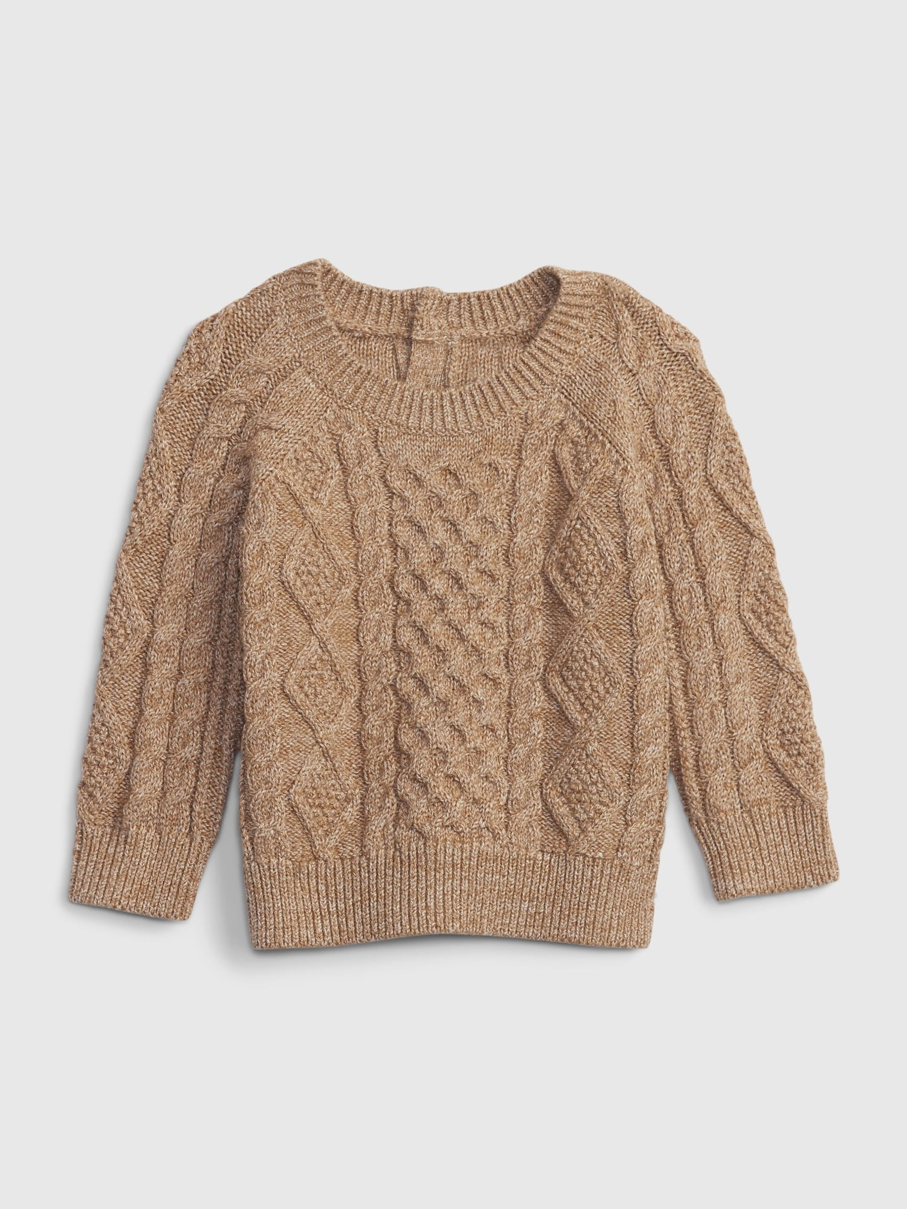 Gemusterter Baby-Strickpullover