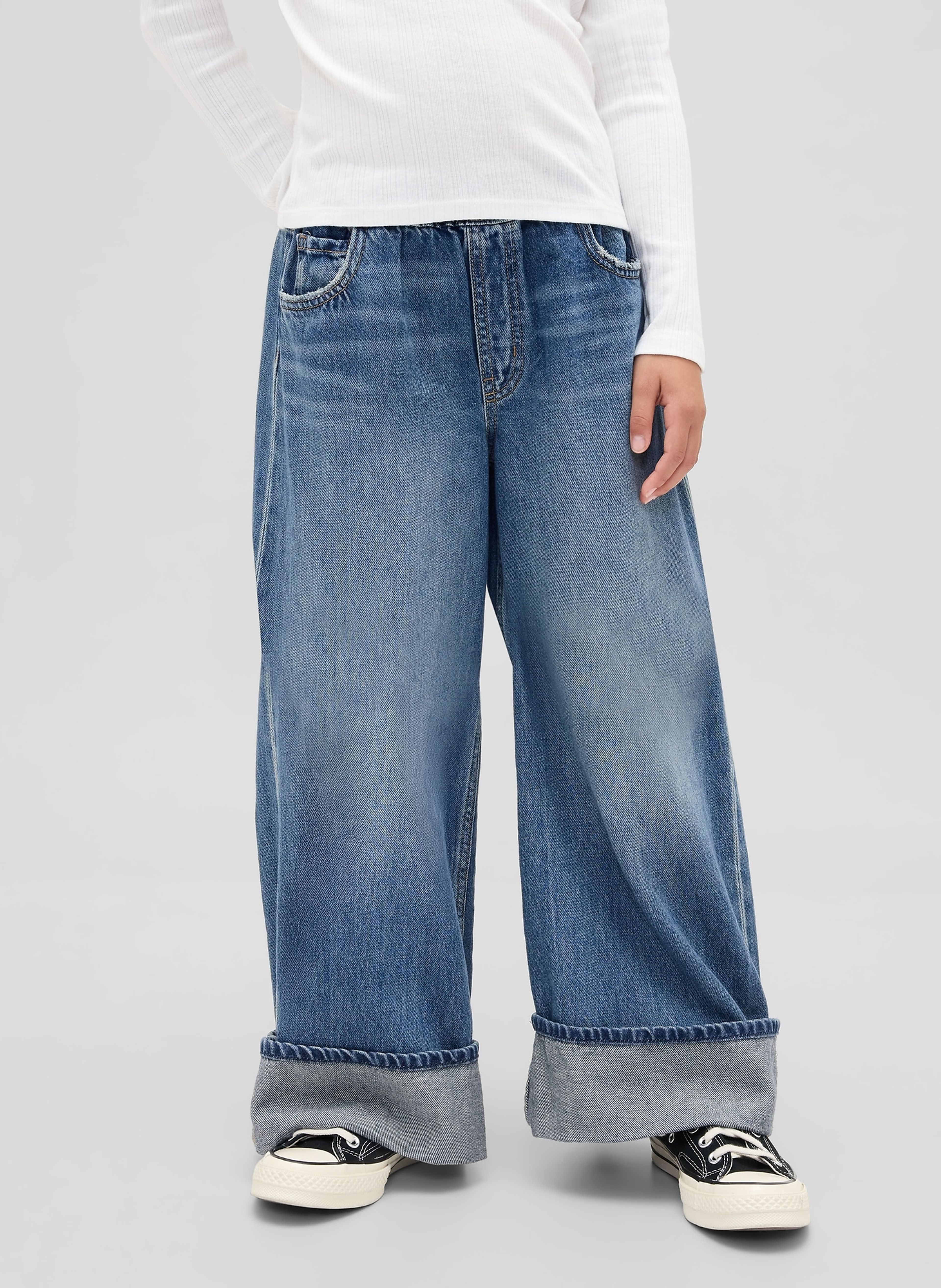 Jeans bambini Wide-Leg Baggy - 003