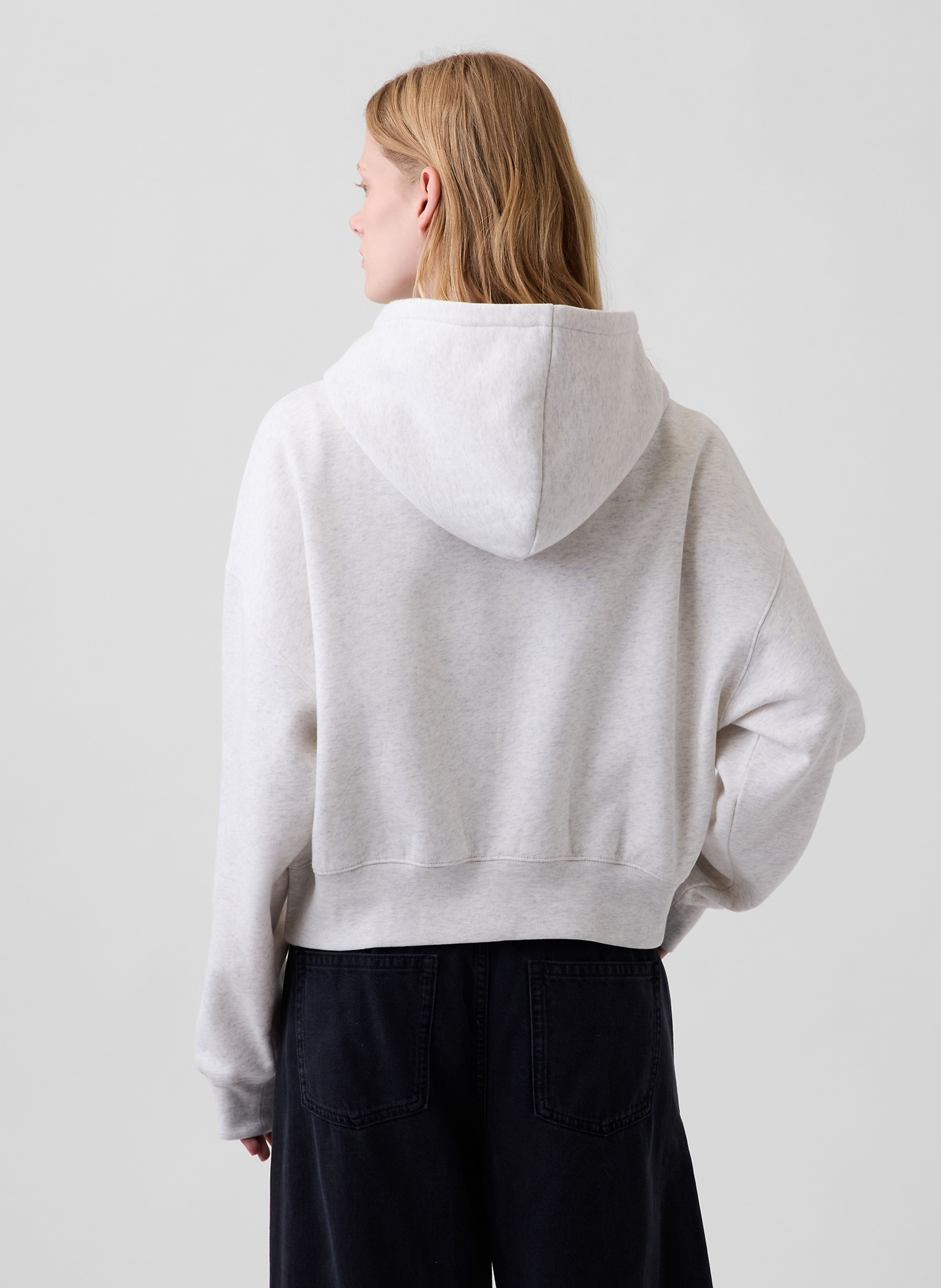 Oversize mikina VintageSoft s logom - 003