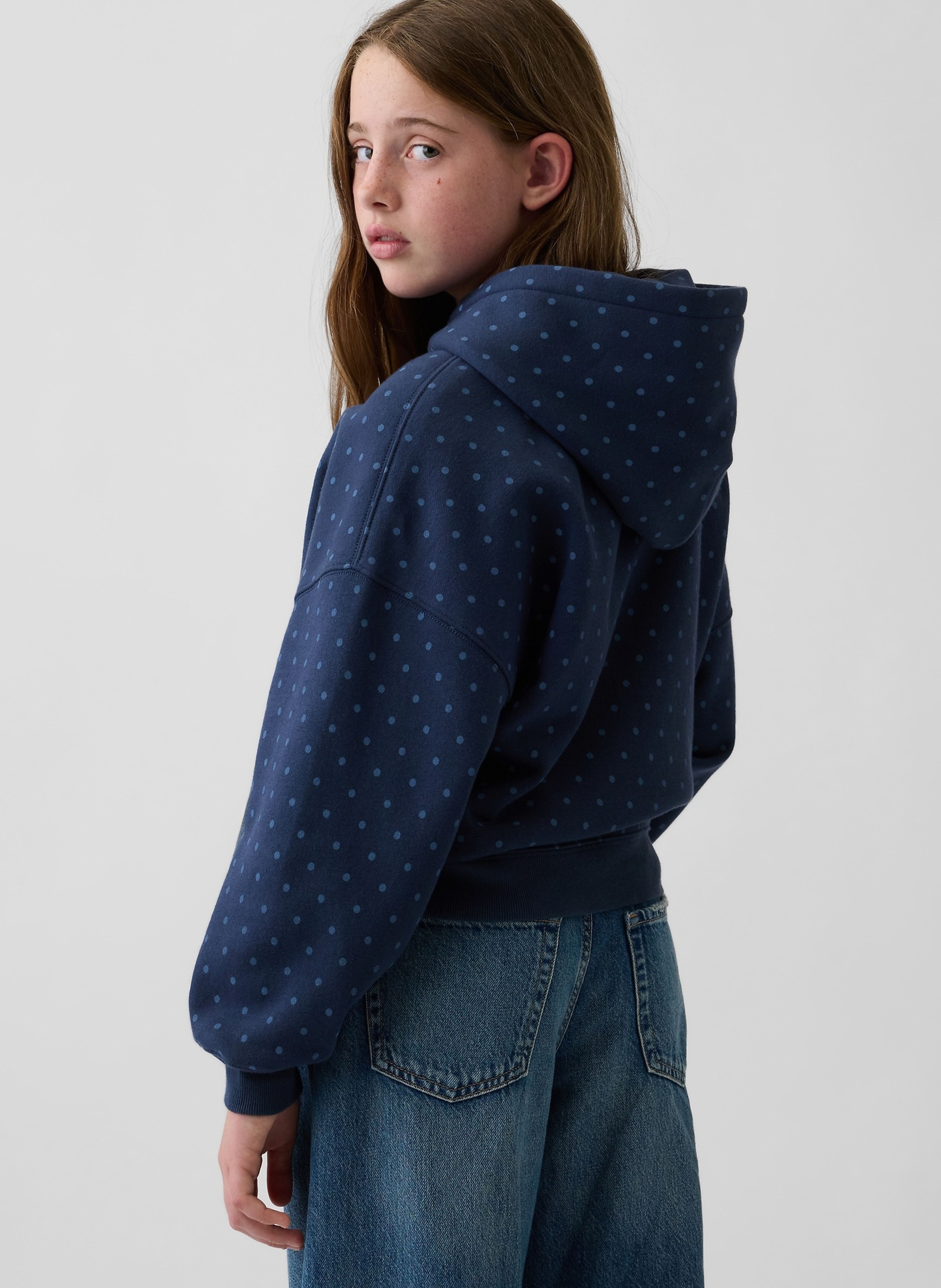 Dziecięca bluza oversize VintageSoft z logo - 003