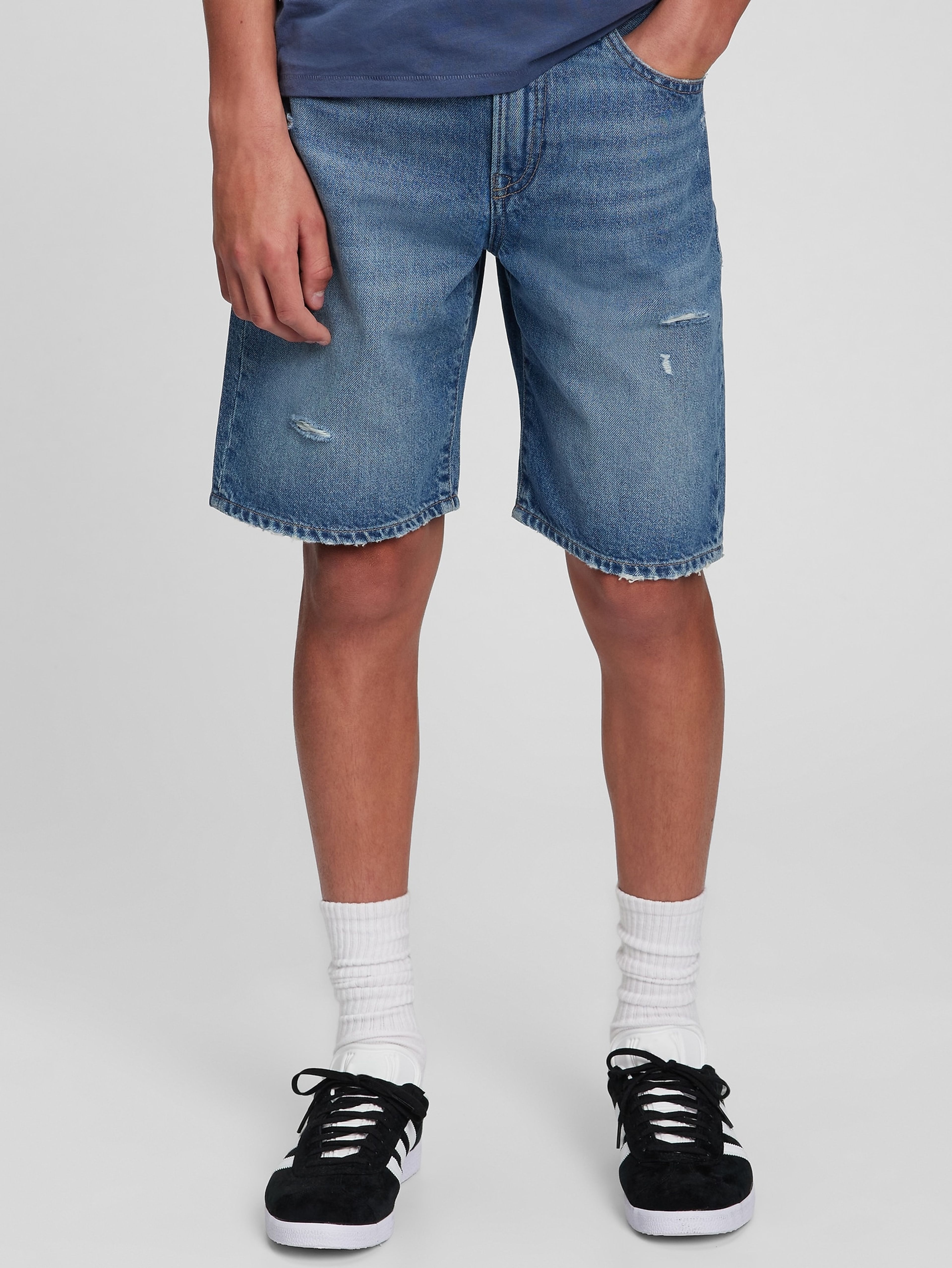 Kinder Jeansshorts '90s loose