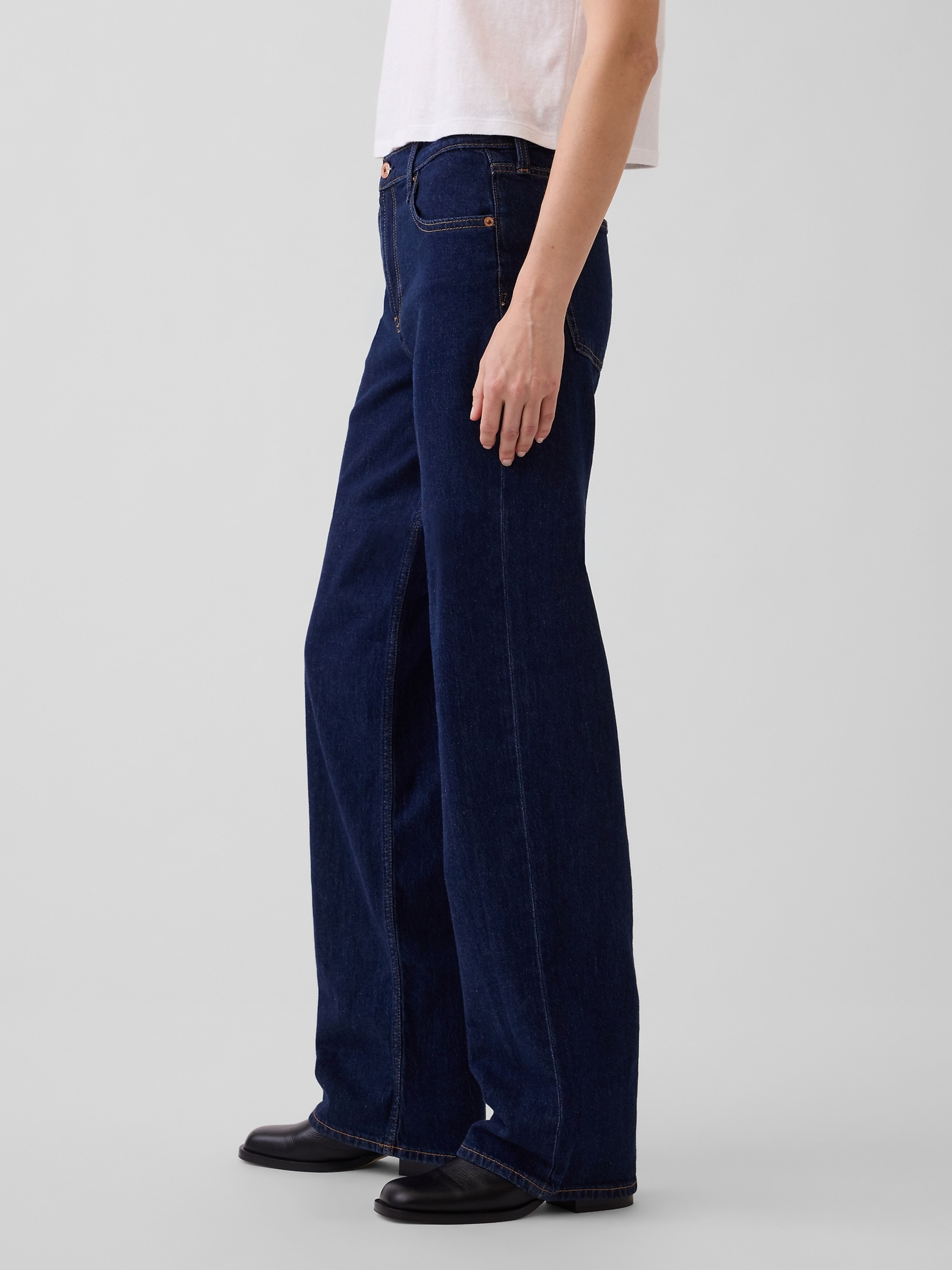Low Rise 90s Loose Jeans - 003