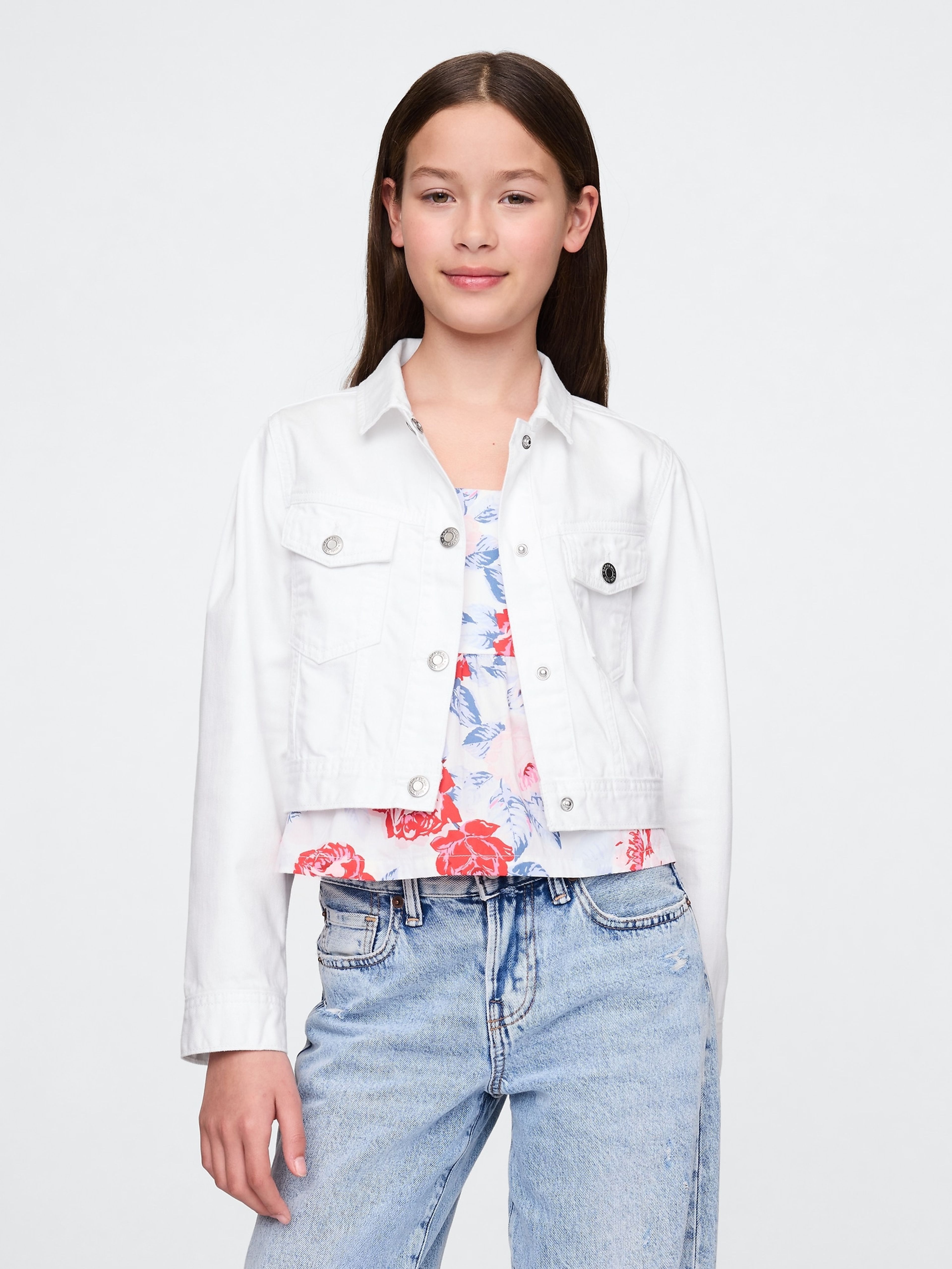 Kinder-Jeans-Cropjacke