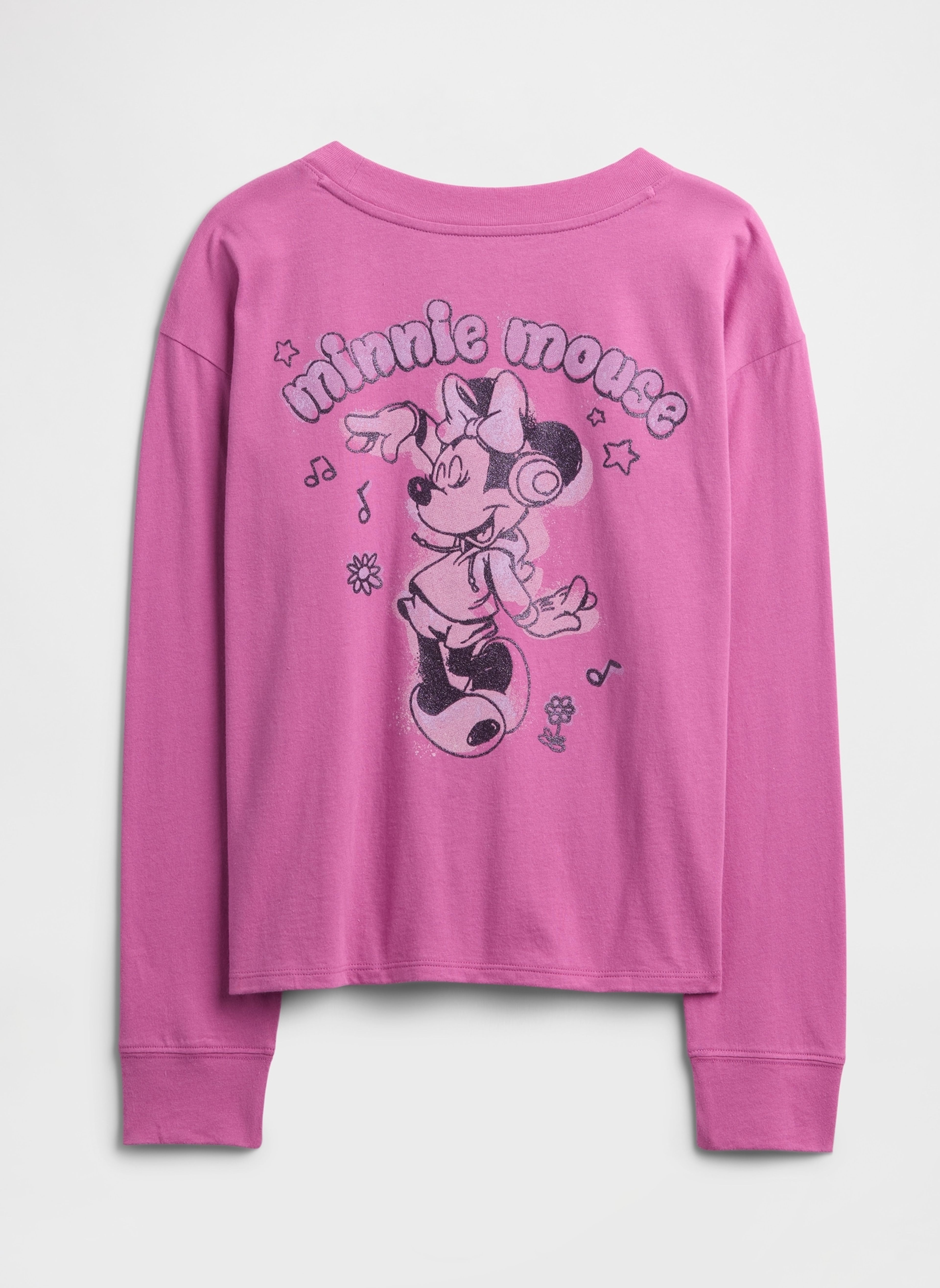 Dziecięcy oversize t-shirt z logo Gap & Disney - 002