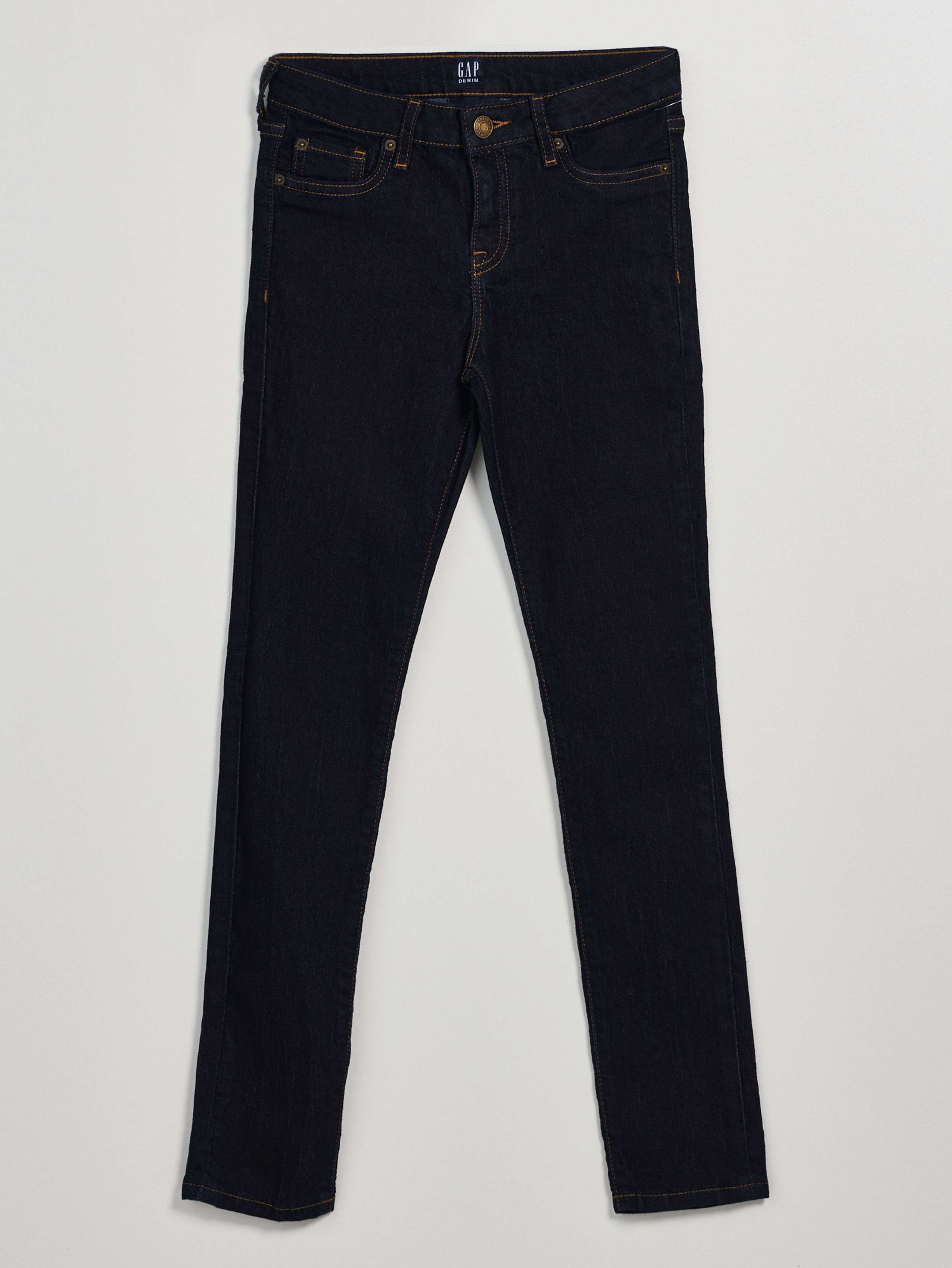 Mädchen-Skinny-Jeans Indigo