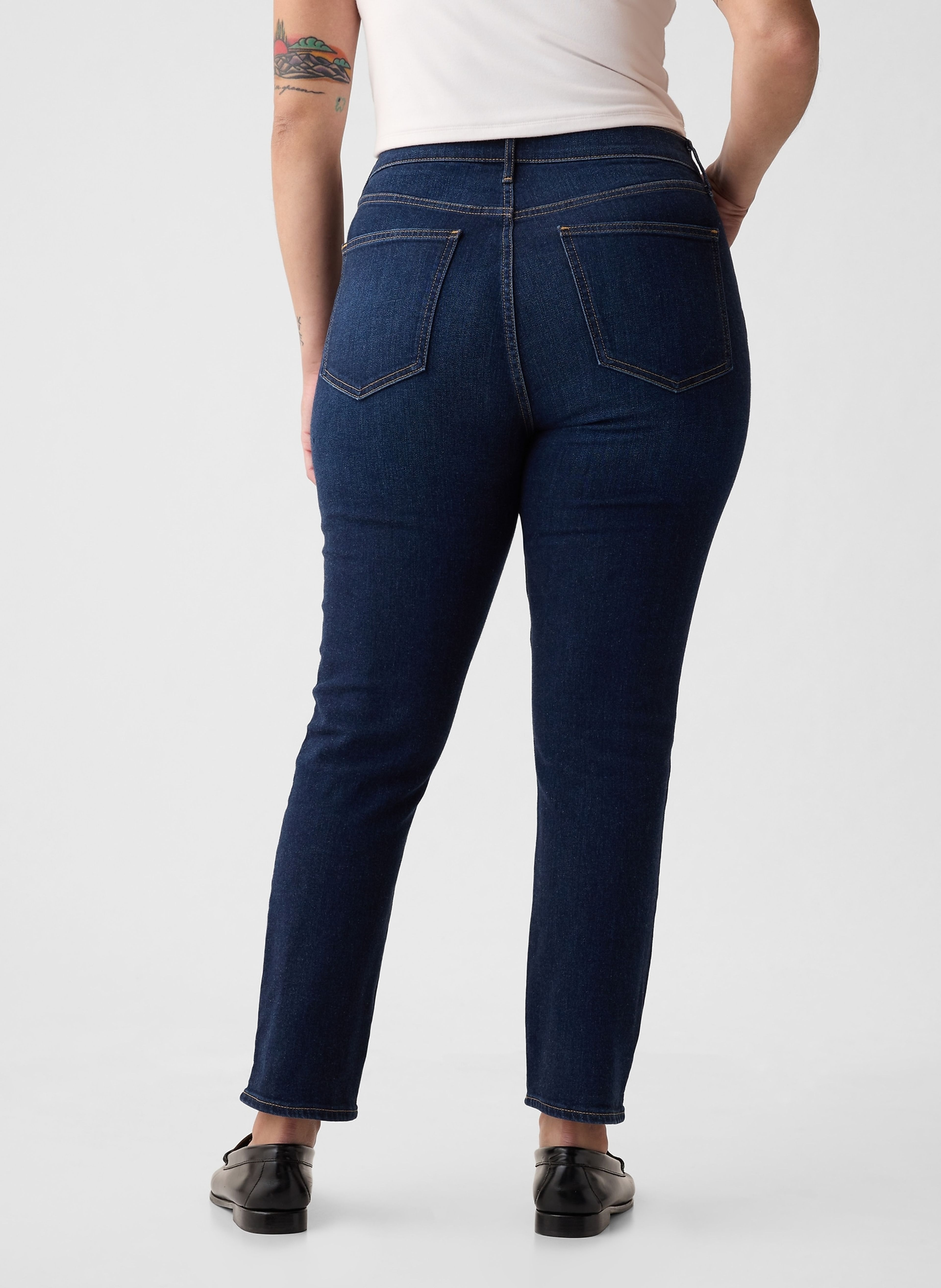Jeans High Rise Slim Vintage - 007