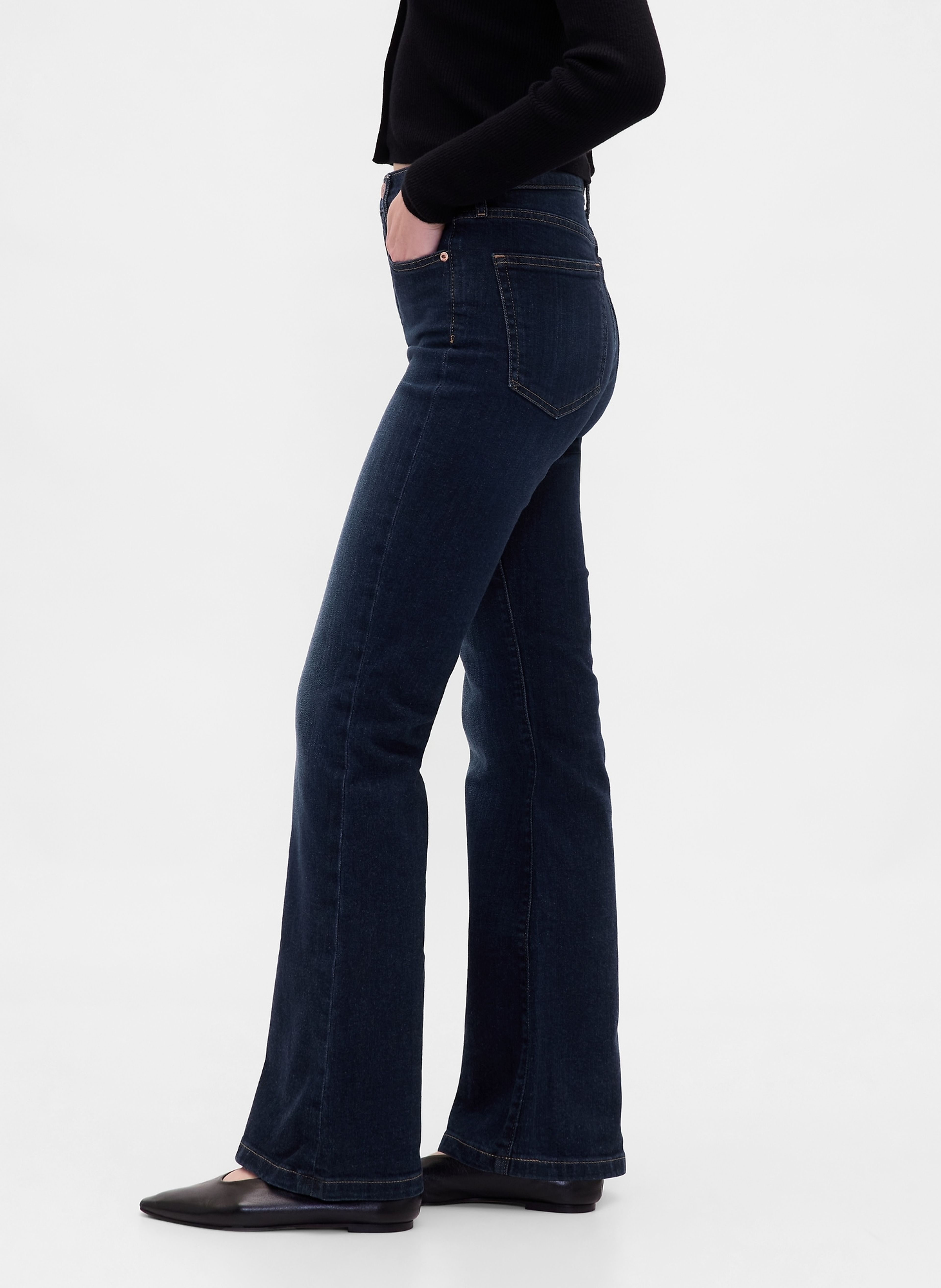 Jeans High Rise 70s Flare - 003