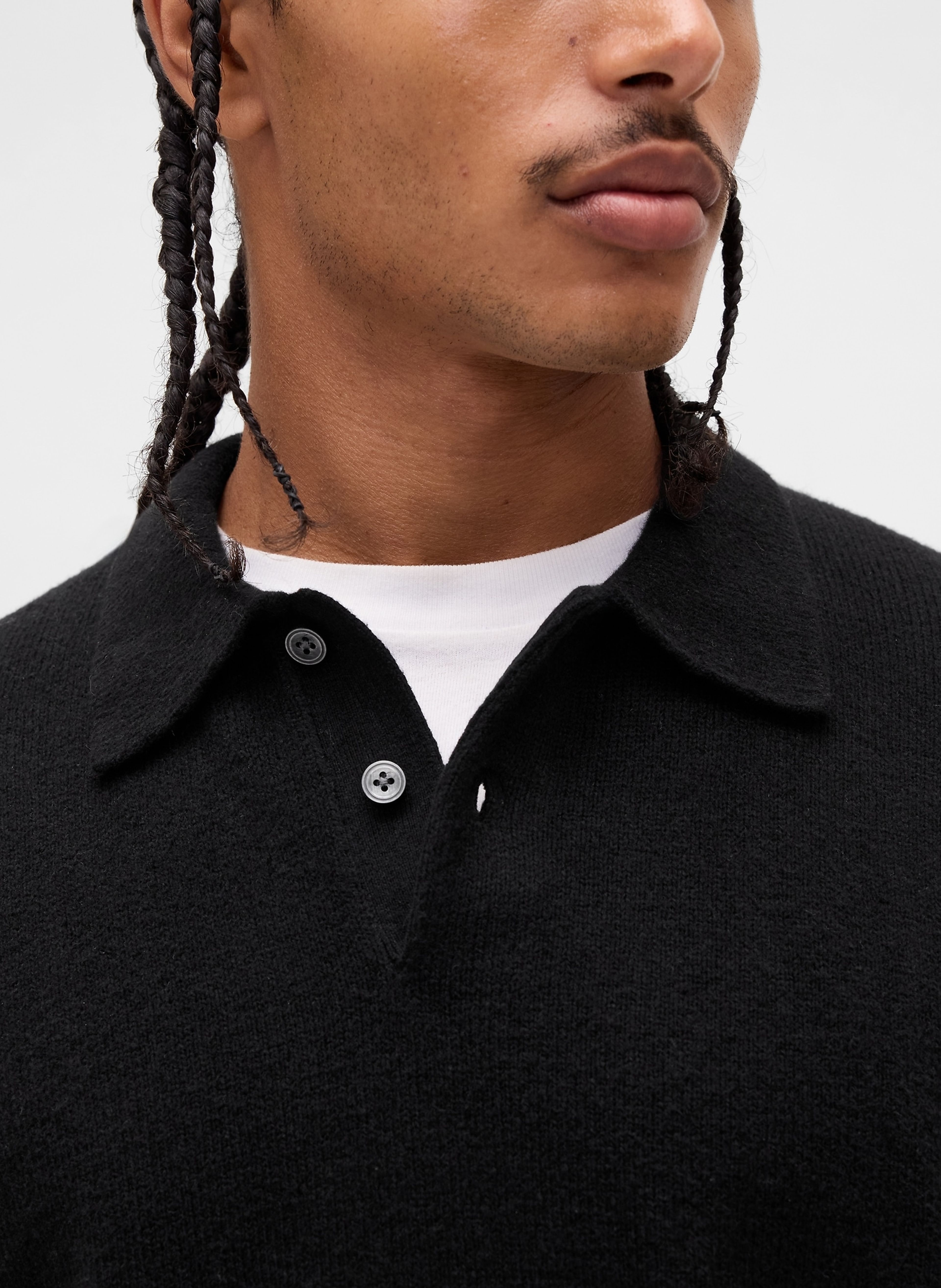 Polo sveter CashSoft - 004