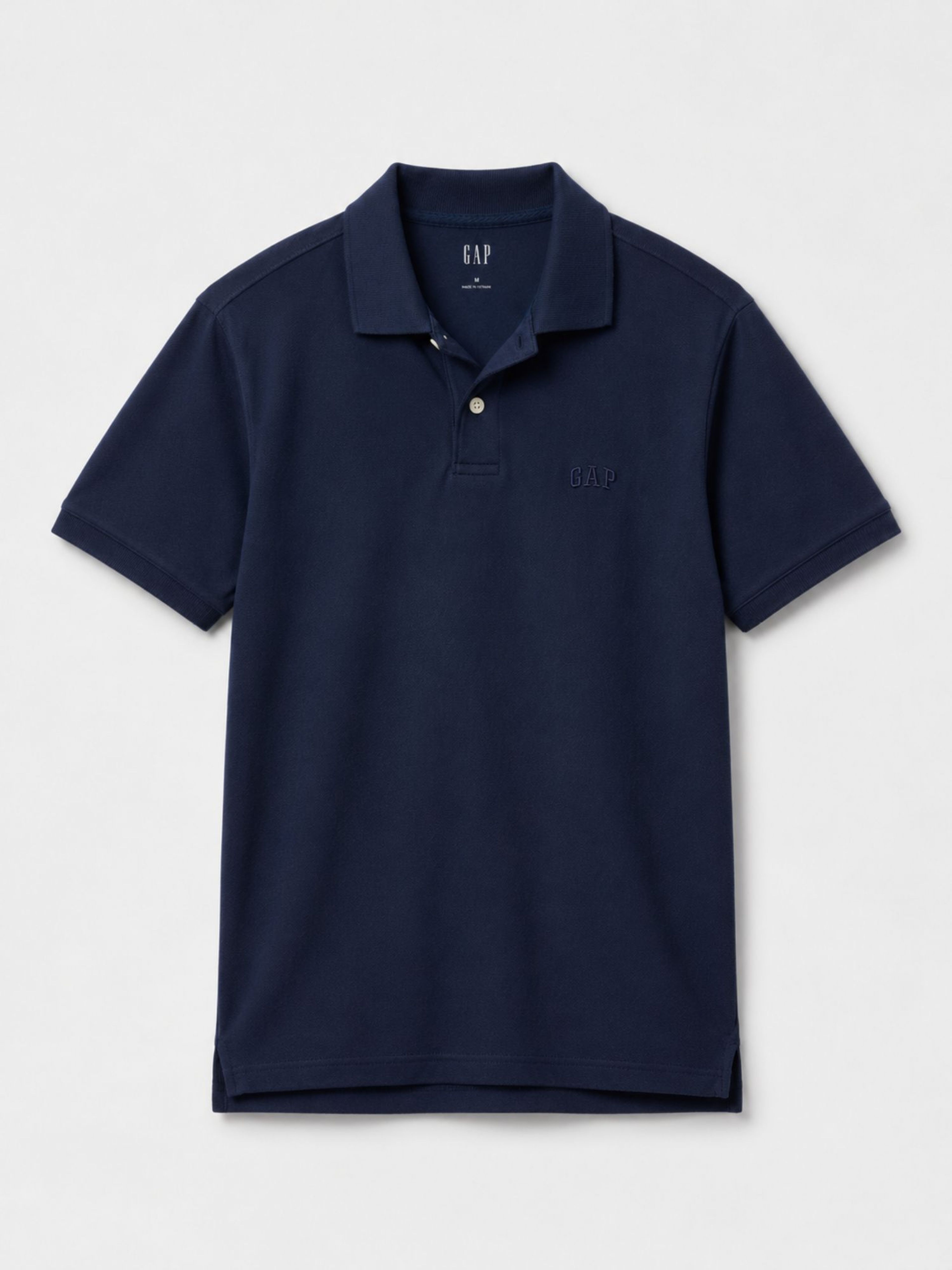 Tricou polo piqué cu logo - 001