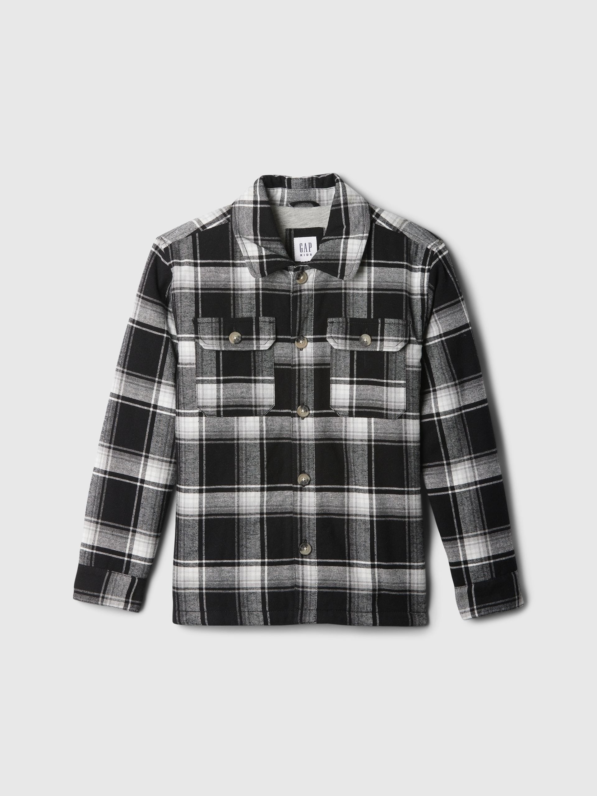 Surchemise en flanelle enfant - 001