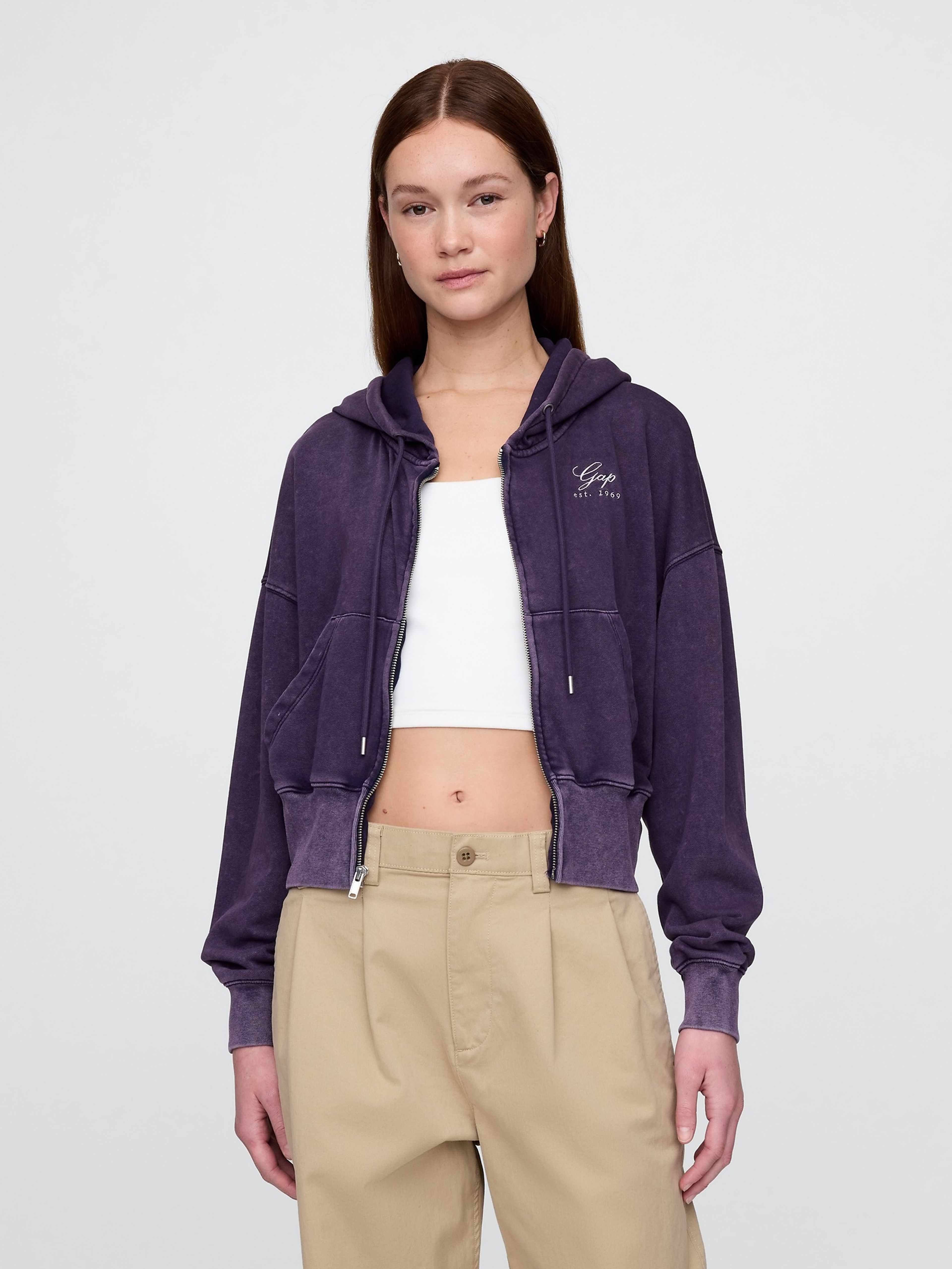 Oversize mikina s logem VintageSoft Americana