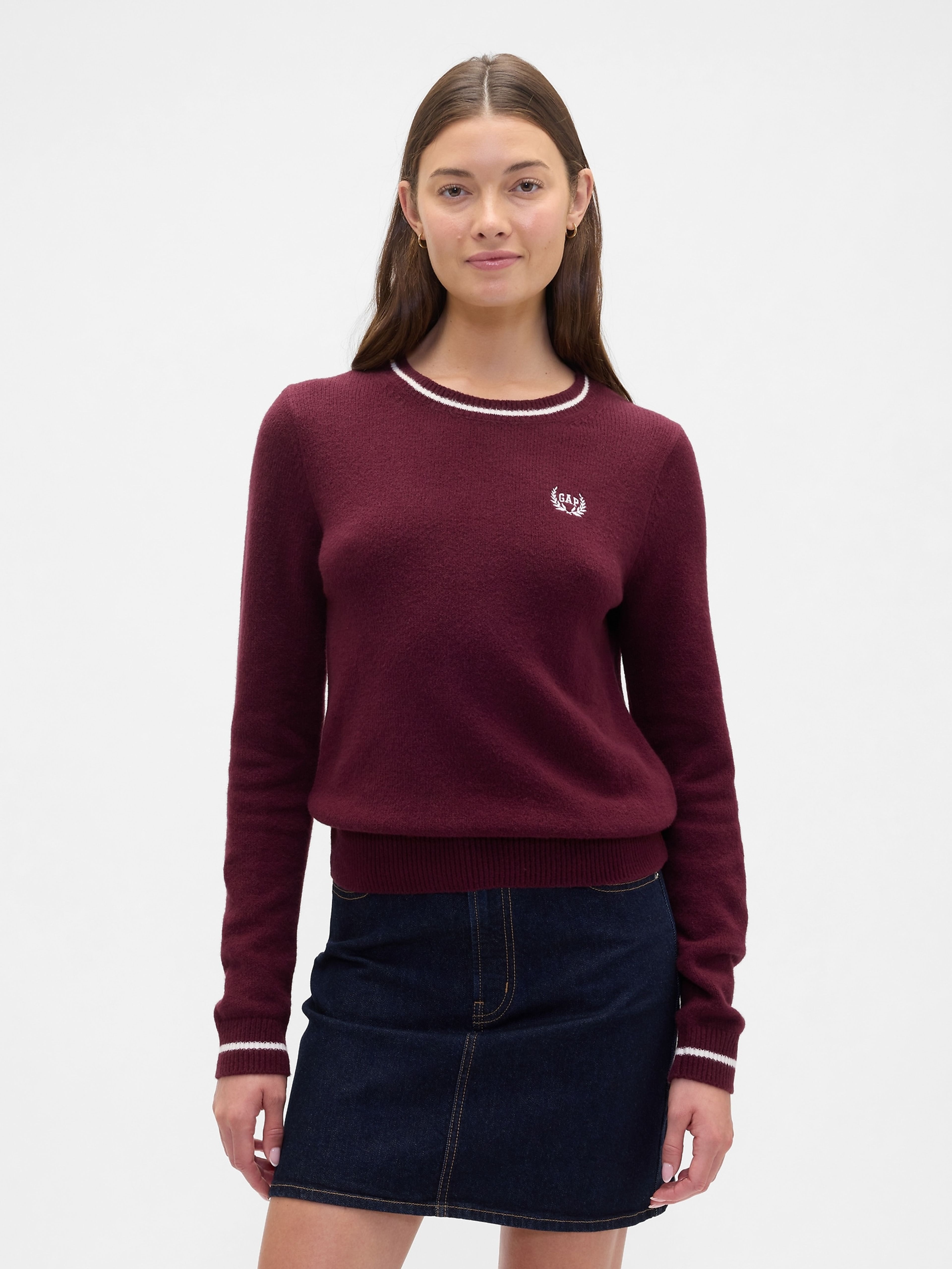 Damen-Pullover mit Logo CashSoft