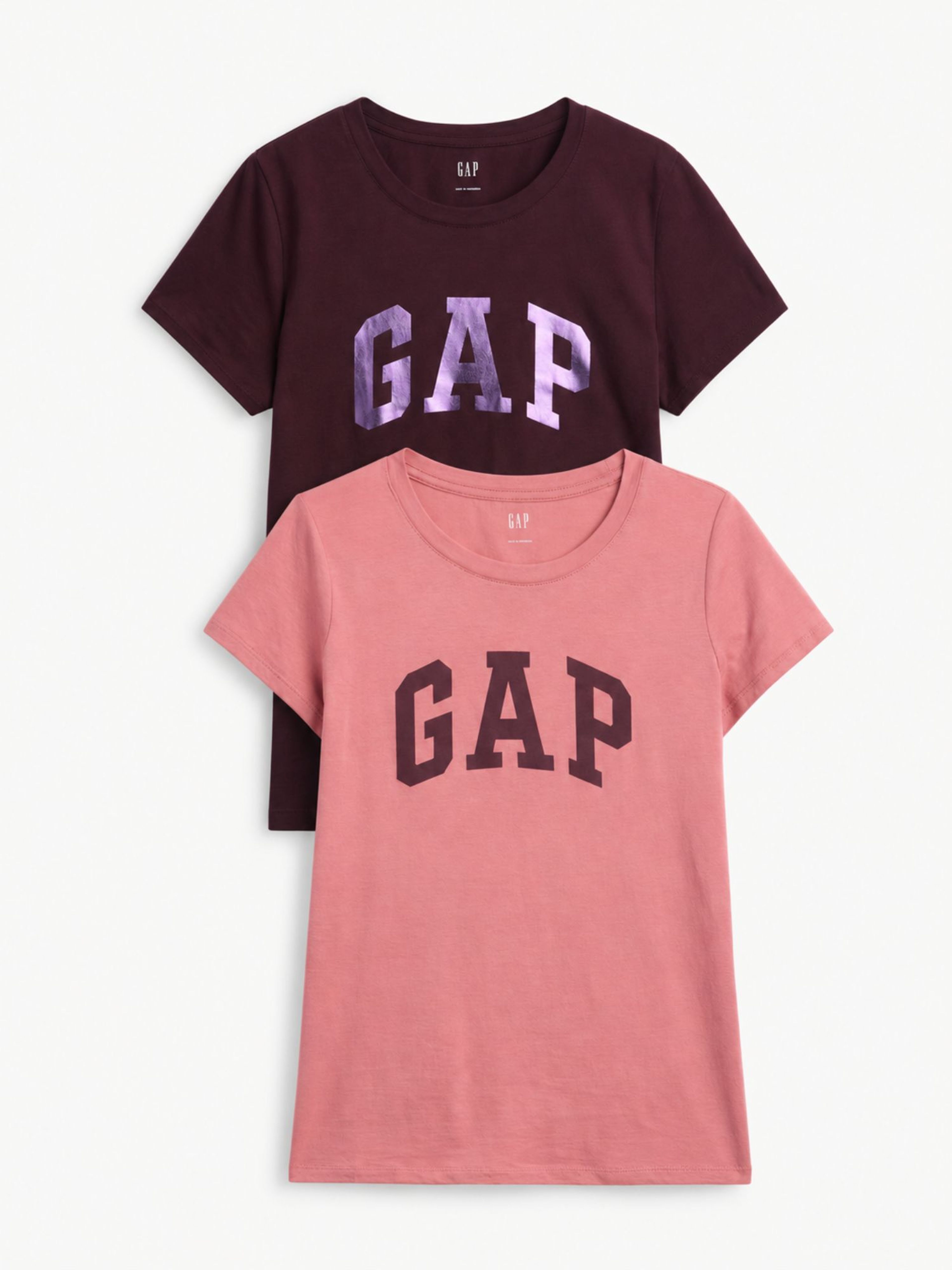 Tricou cu logo 2 buc. - 001