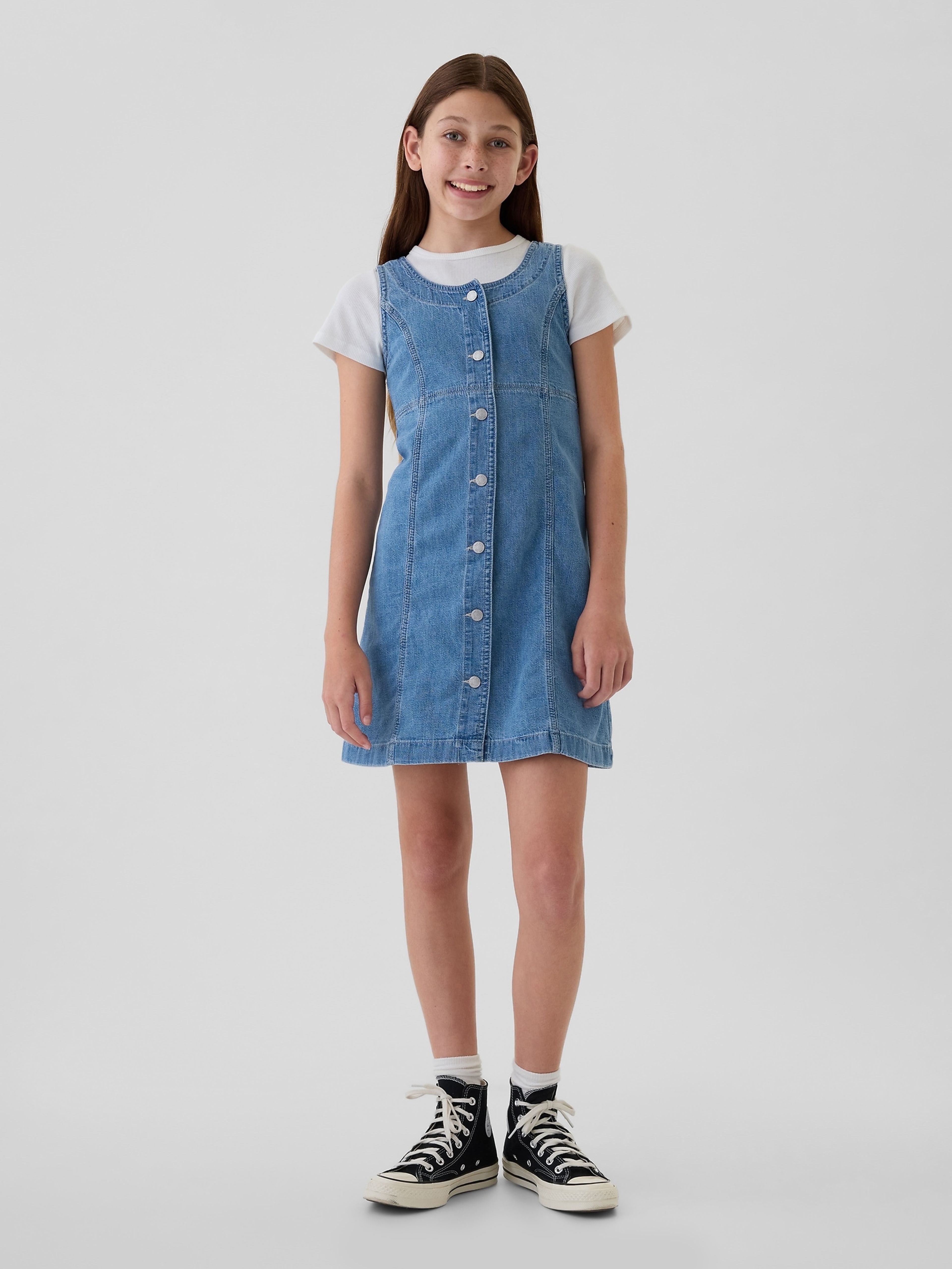 Denim-Kleid für Mädchen