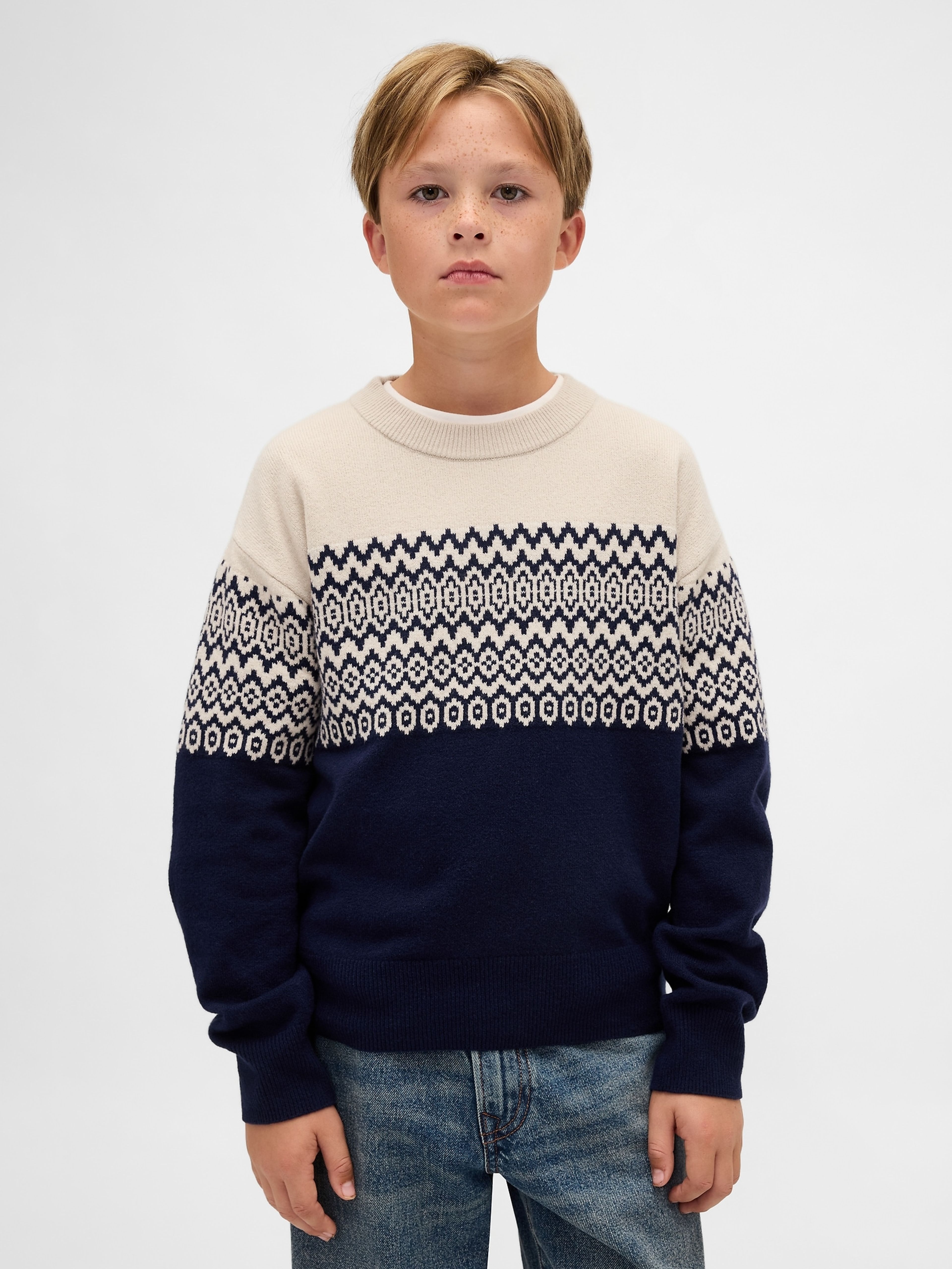 Jungen-CashSoft-Pullover