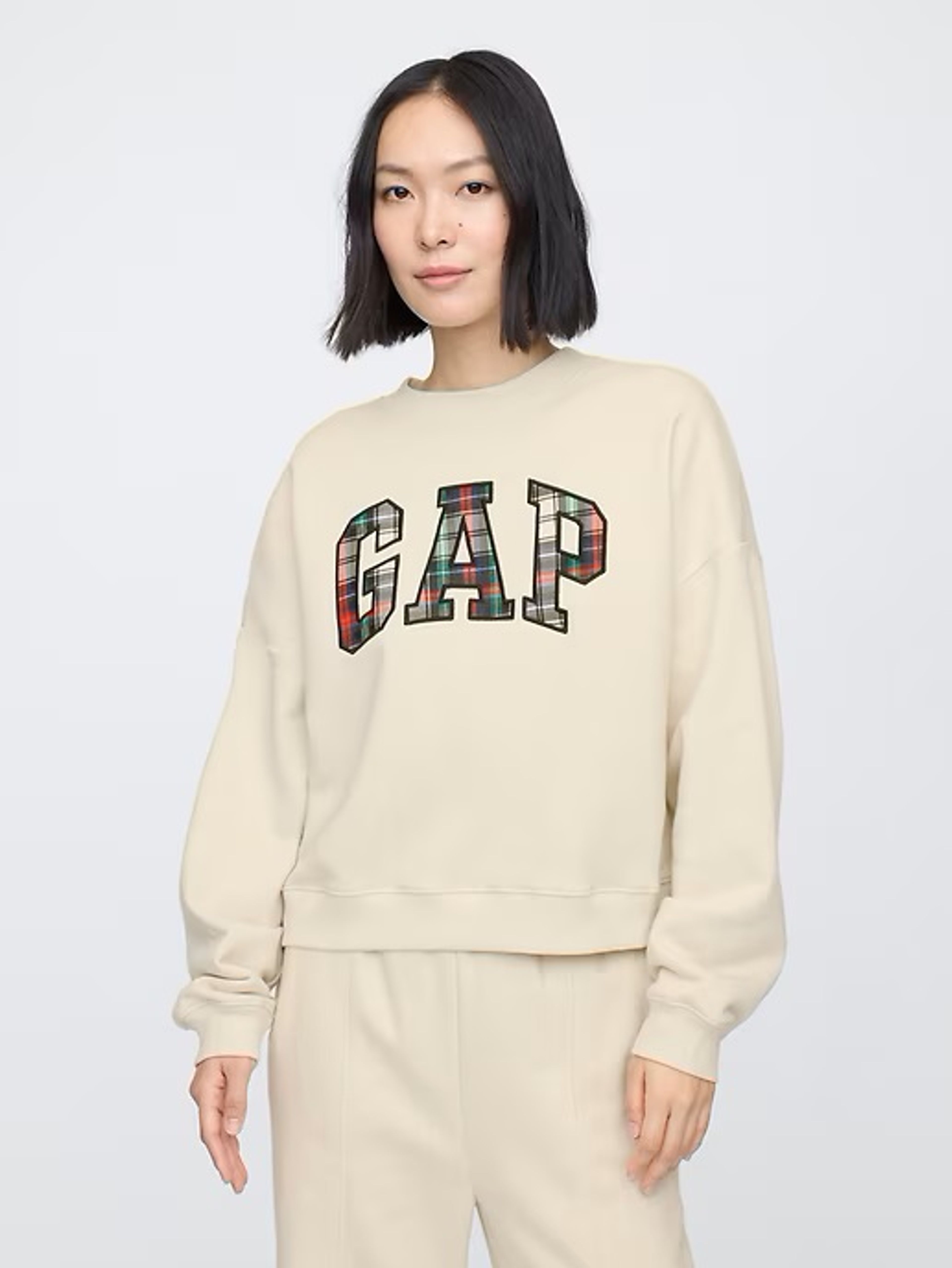 Oversize-Sweatshirt mit Logo