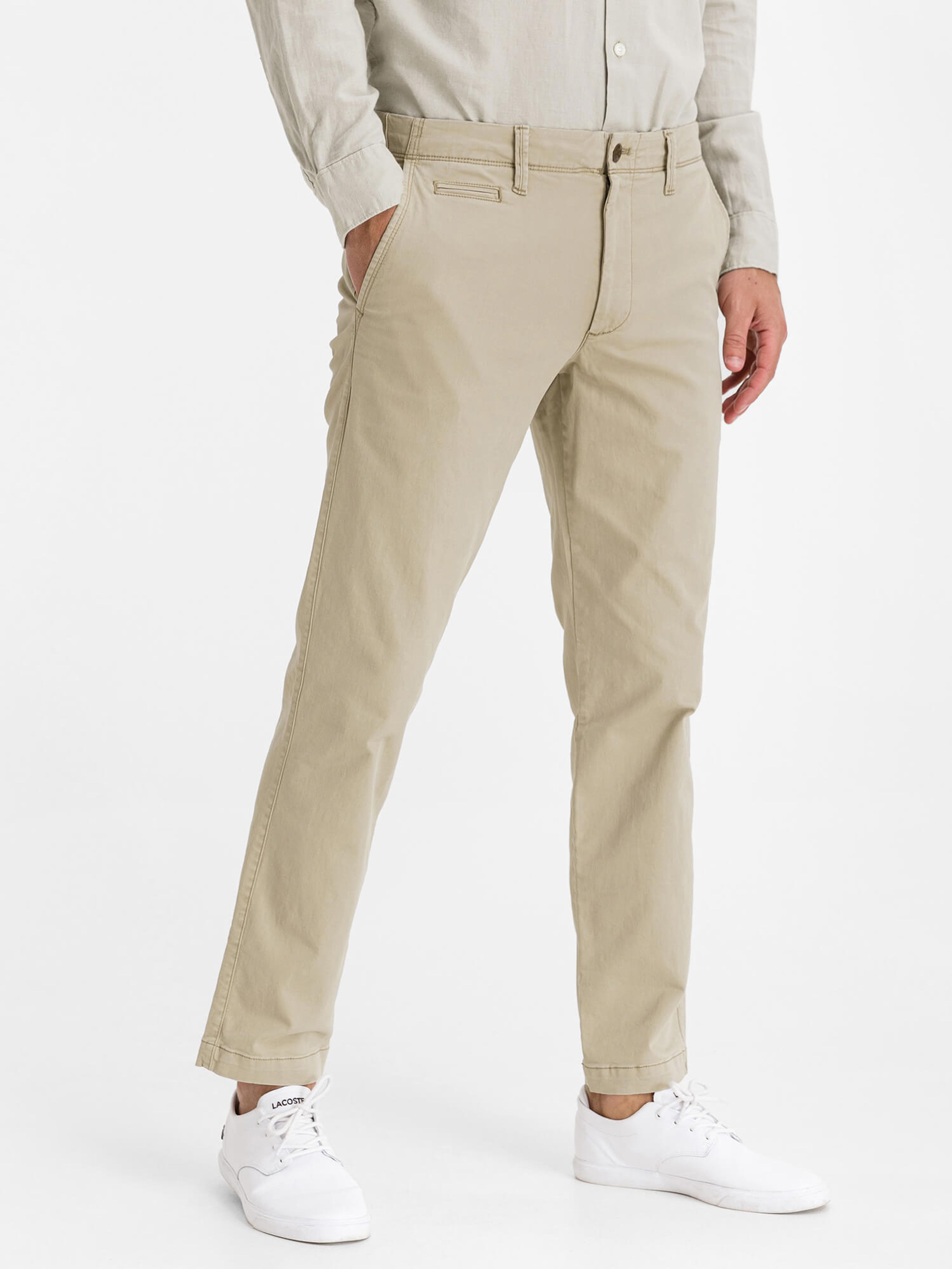 Kalhoty vintage khaki slim fit GapFlex