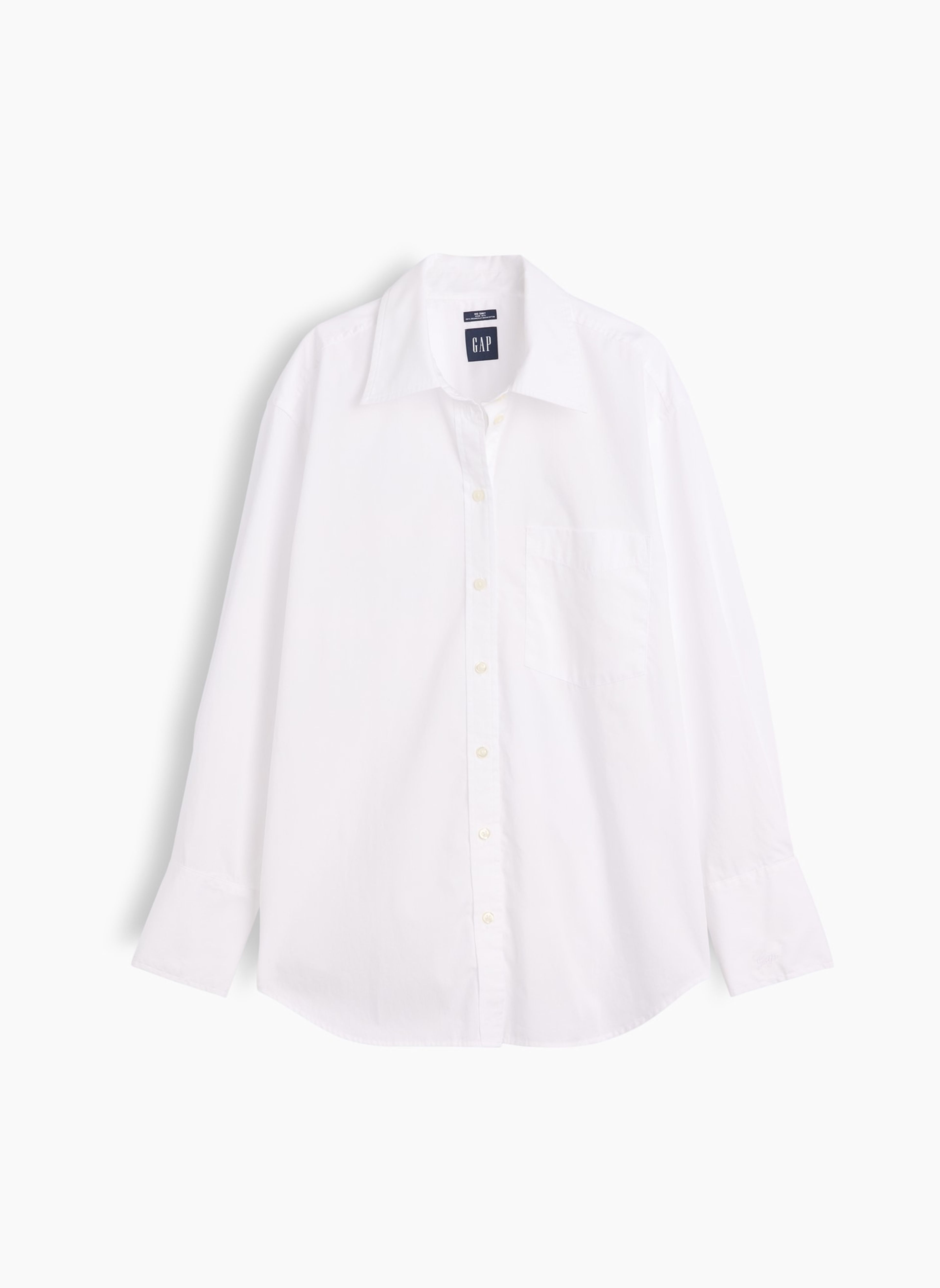 Popelínová oversize košeľa Big Shirt - 005