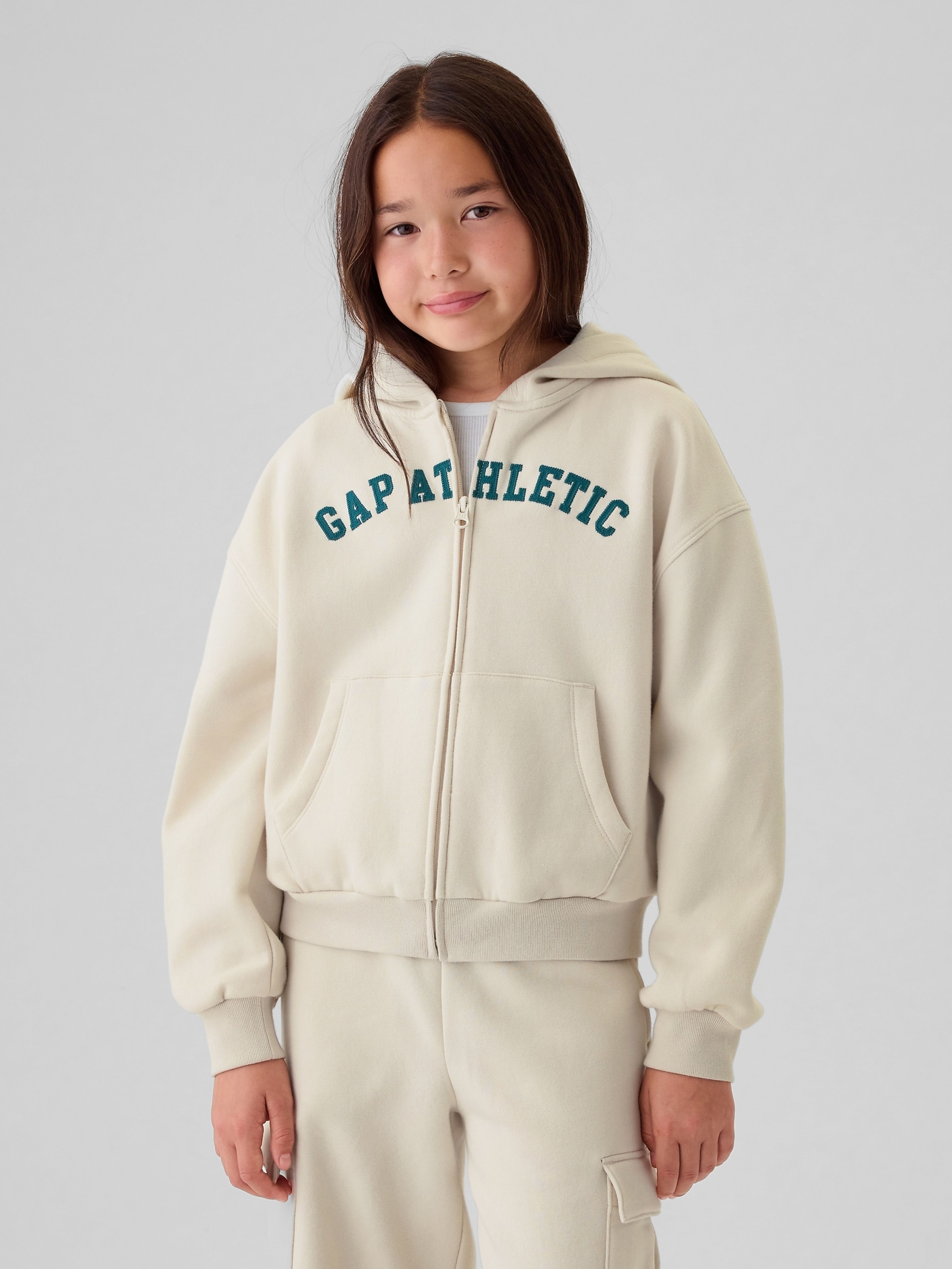 Detská mikina na zips Gap Athletic