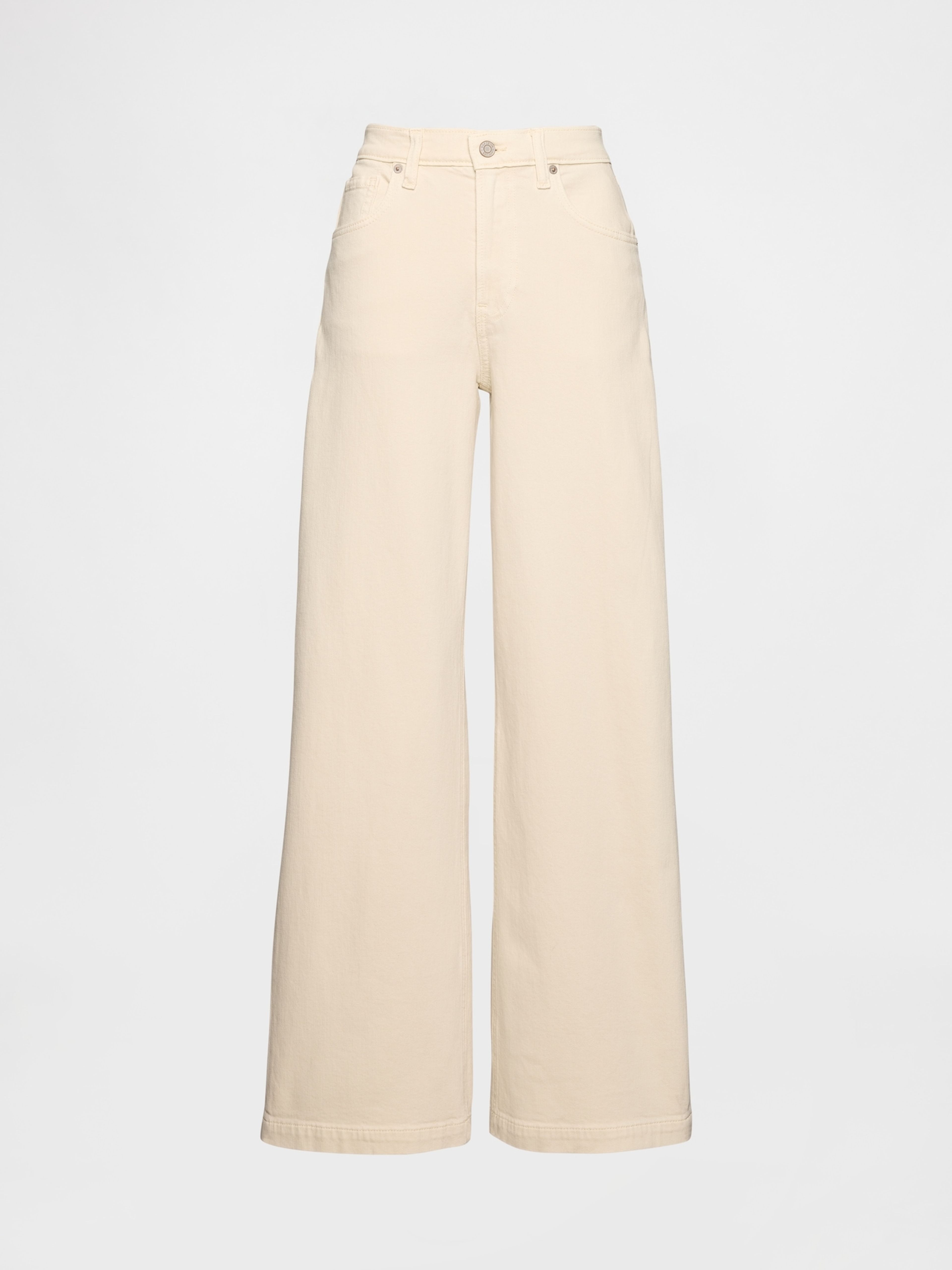 High Rise Stride Wide-Leg Jeans - 007