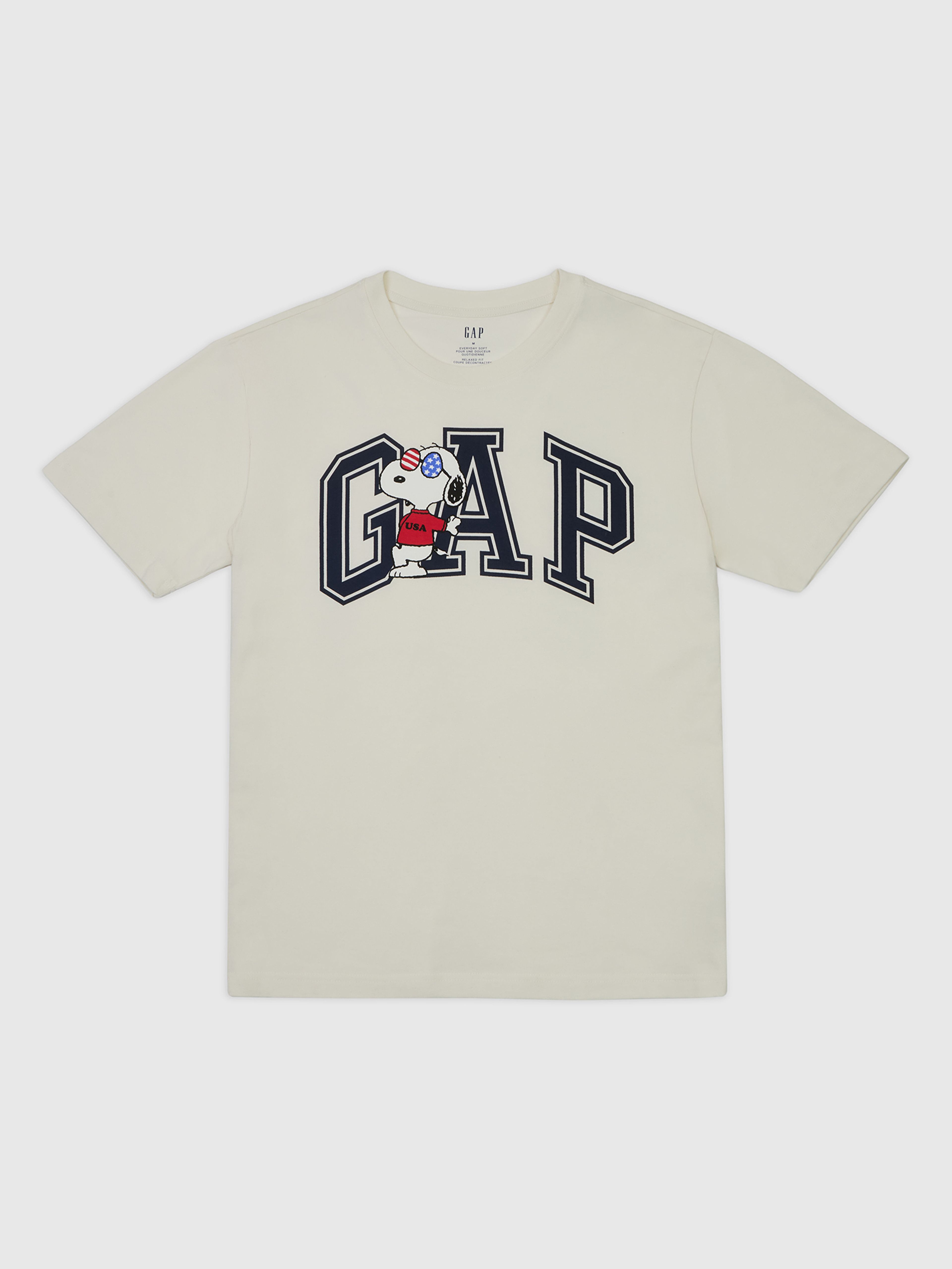 Tricou Gap & Peanuts Snoopy cu logo