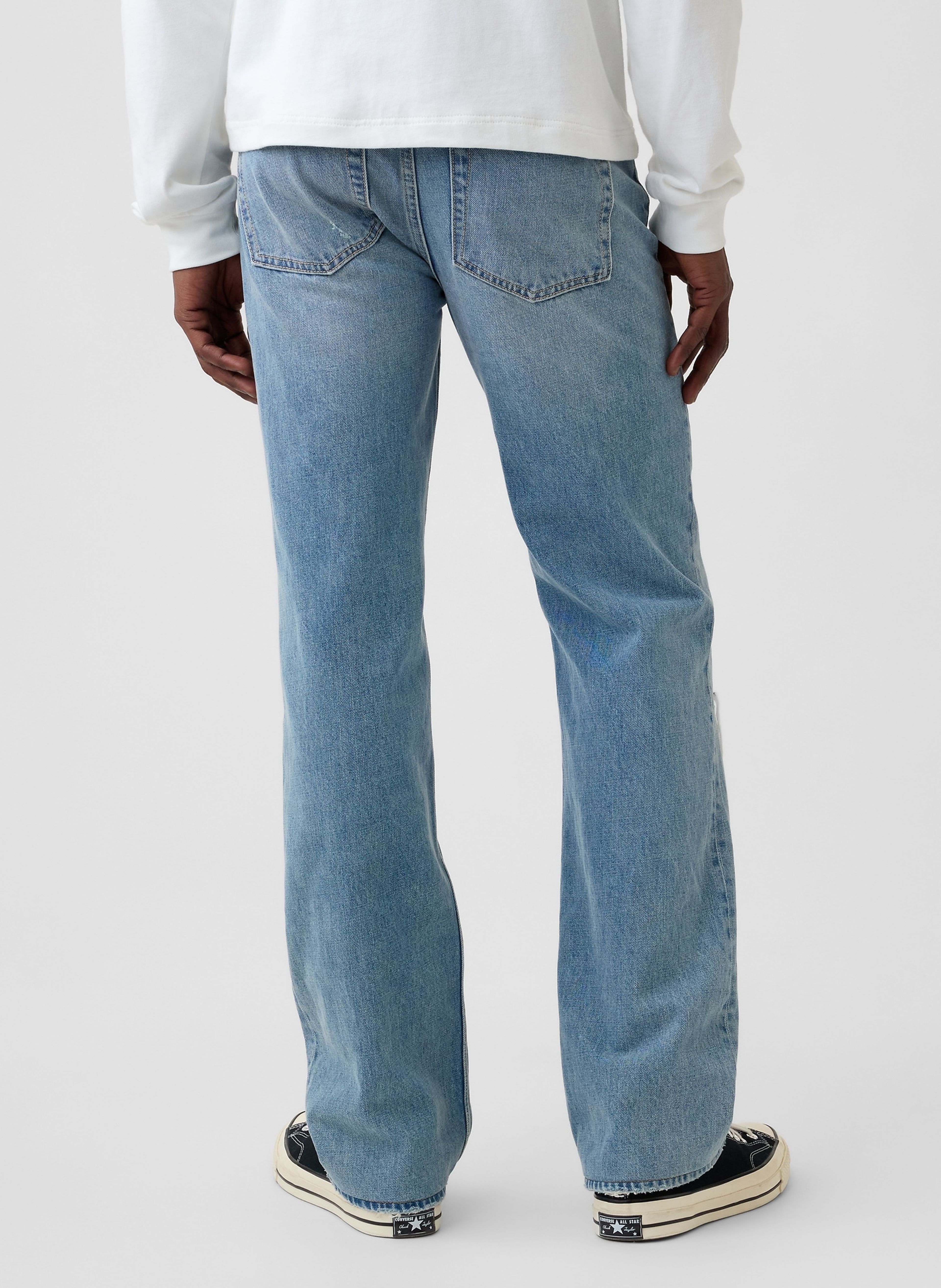Relaxed Straight Jeans - 004