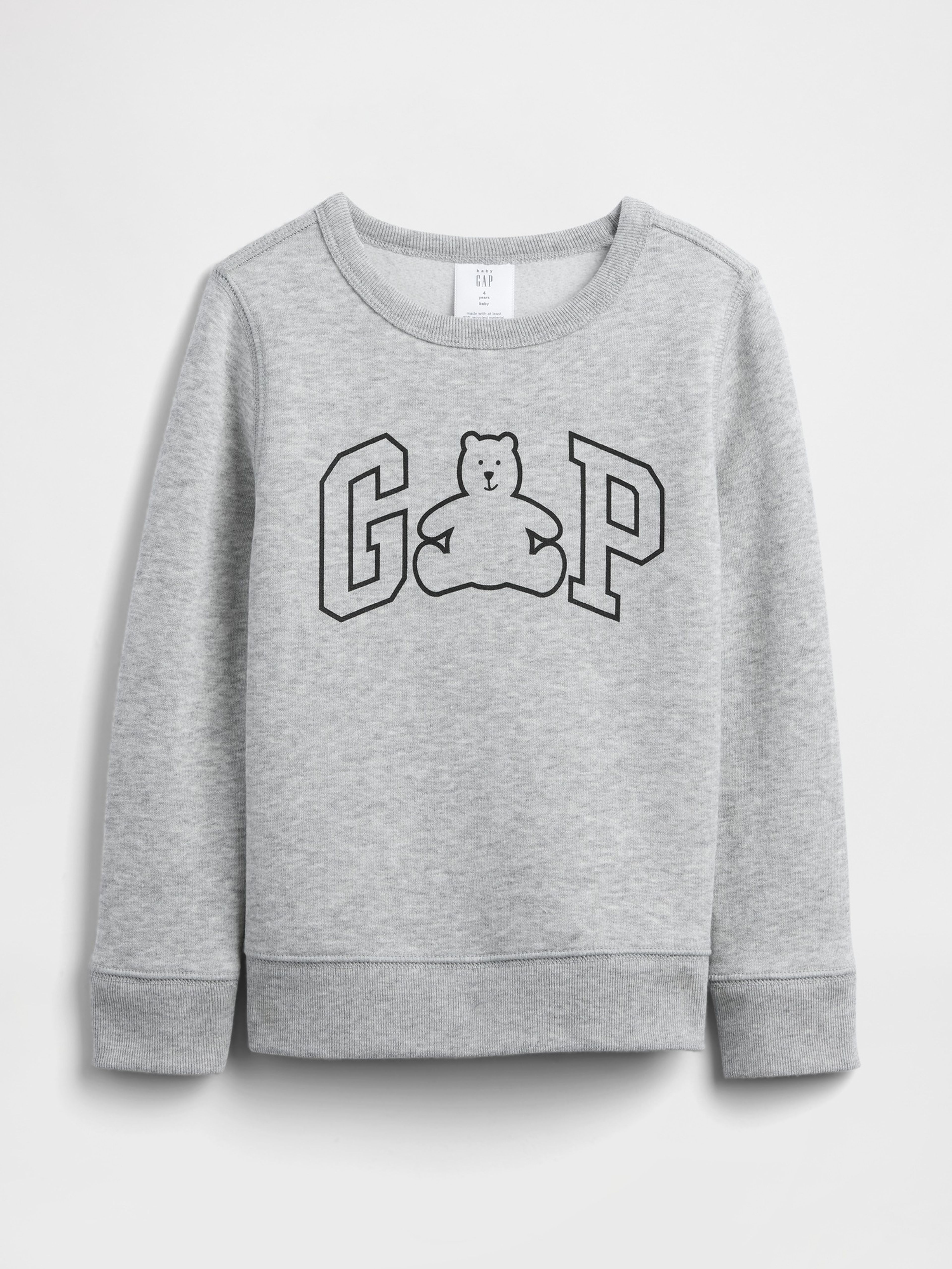 Baby-Sweatshirt mit Logo Unisex
