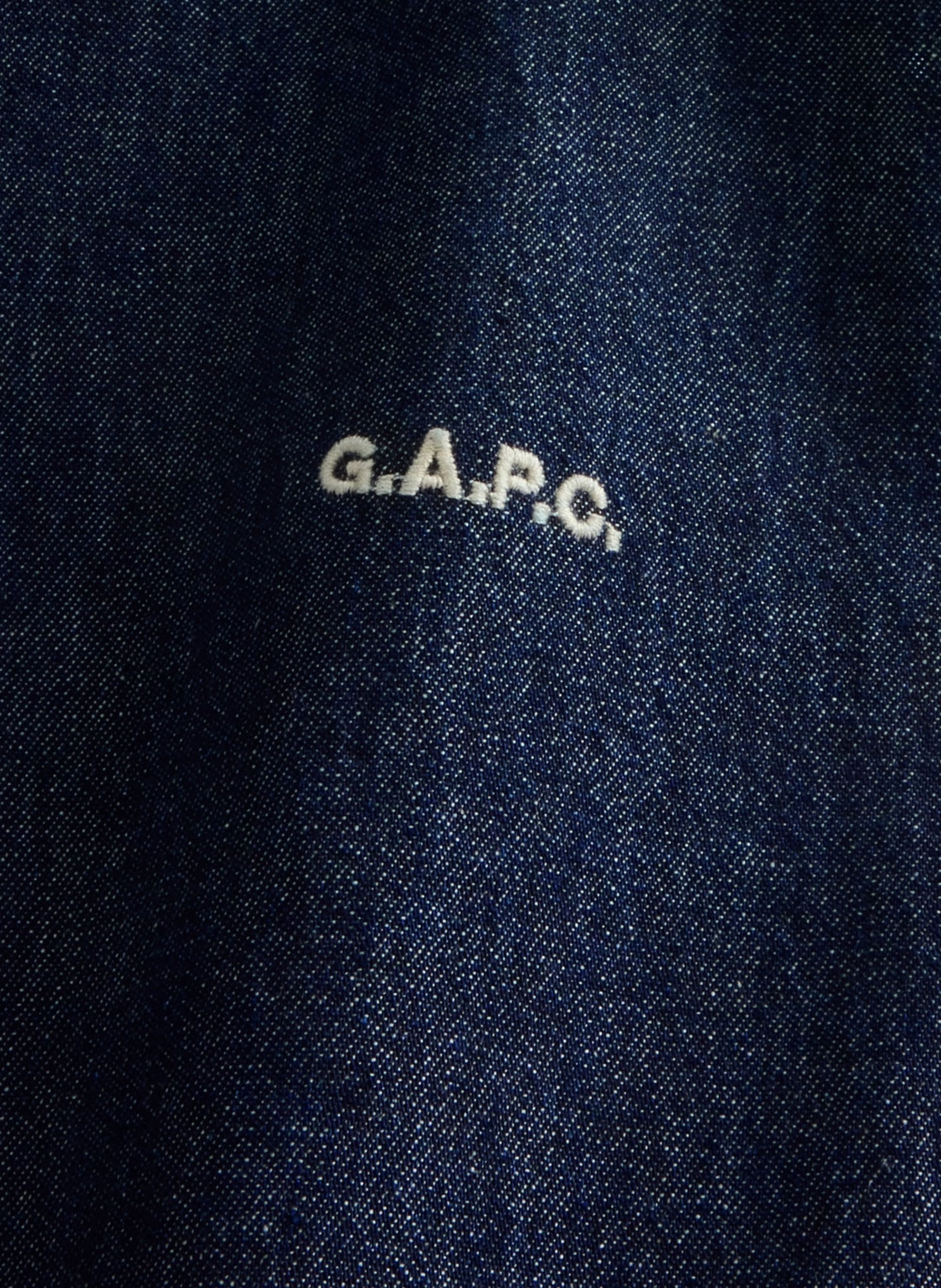 Relaxed denim overhemd Gap × A.P.C. unisex - 005