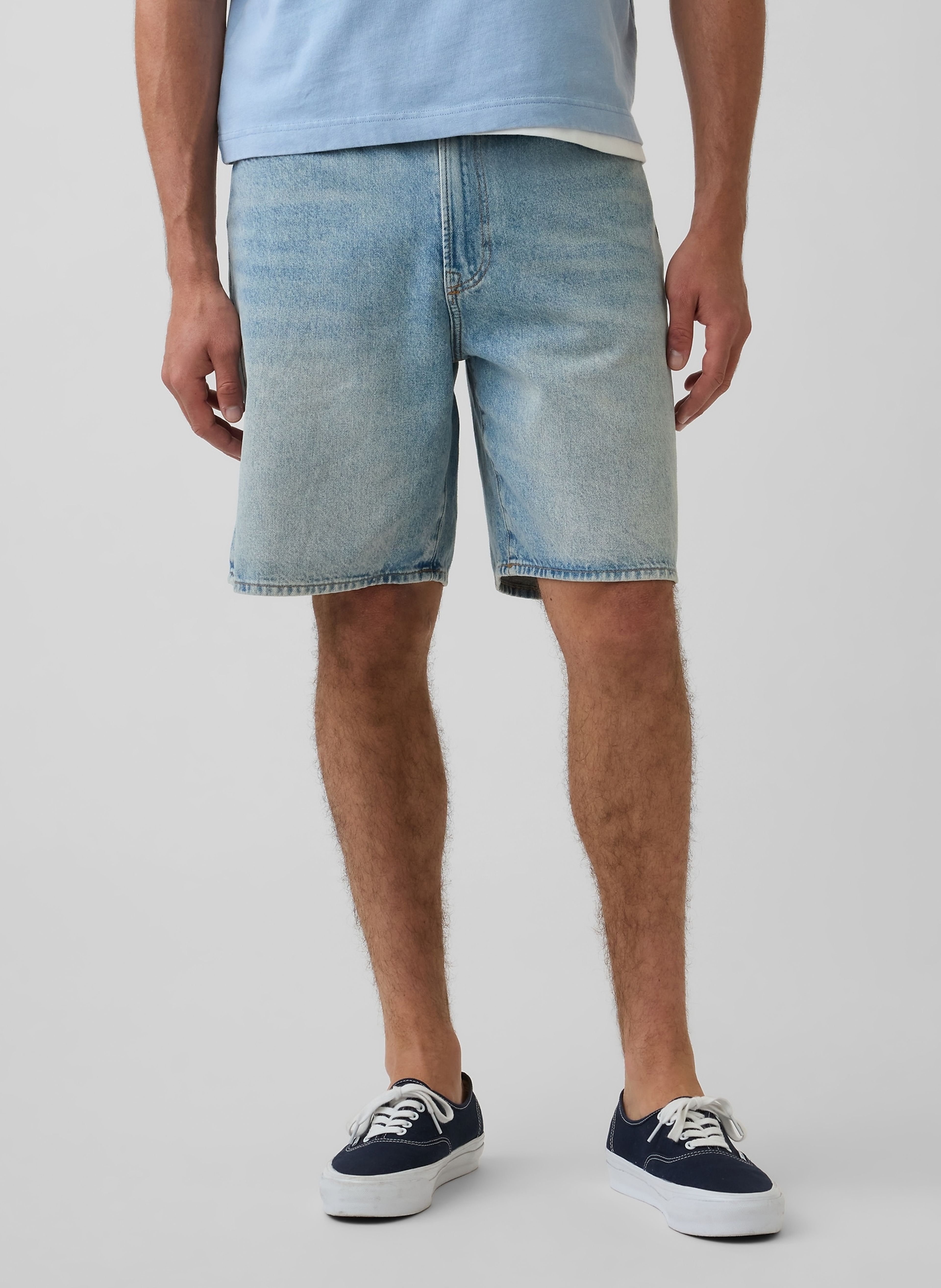 Shorts 90s loose in denim - 004