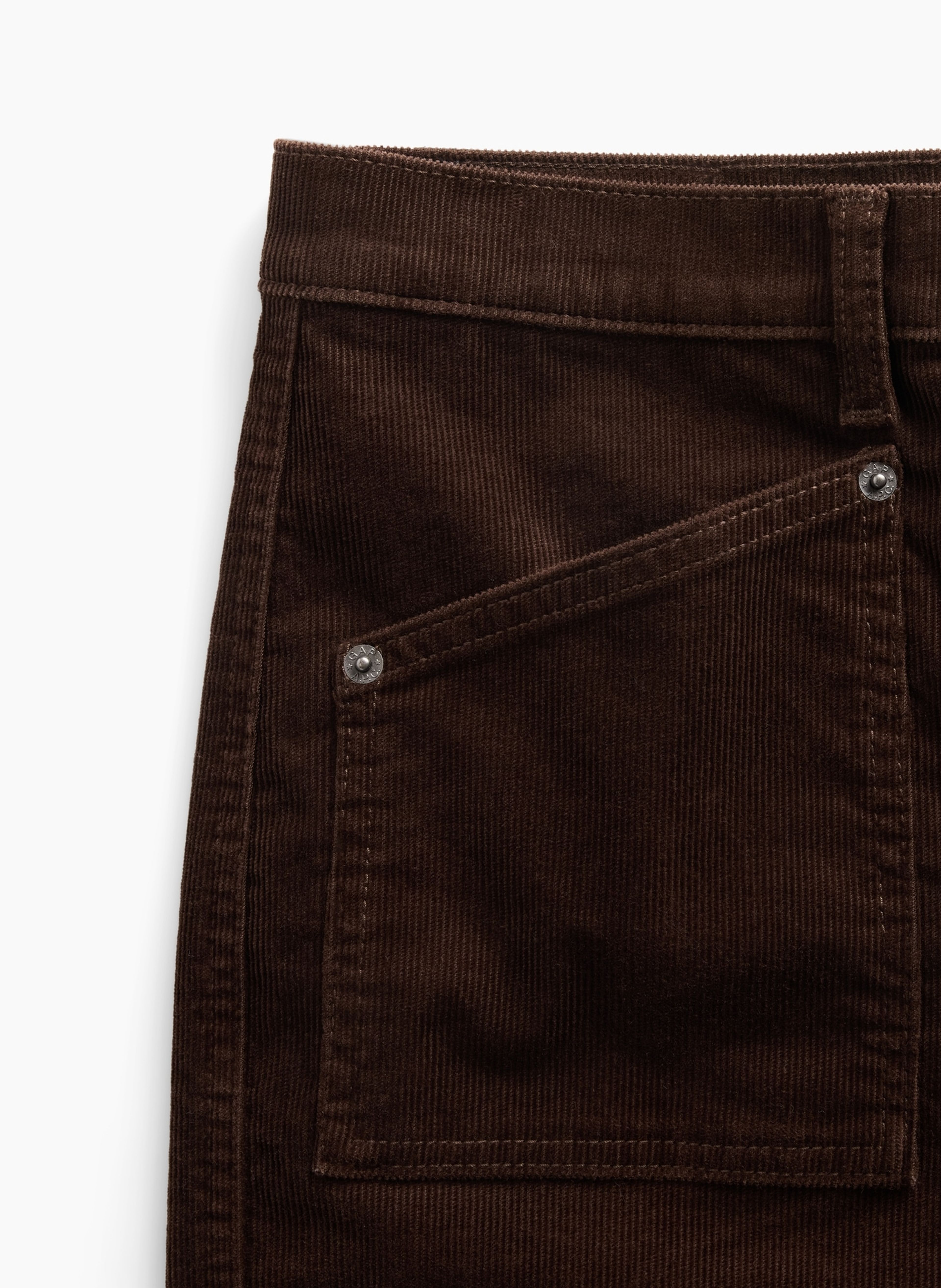 High Rise Stride corduroy broek Gap × A.P.C. - 007