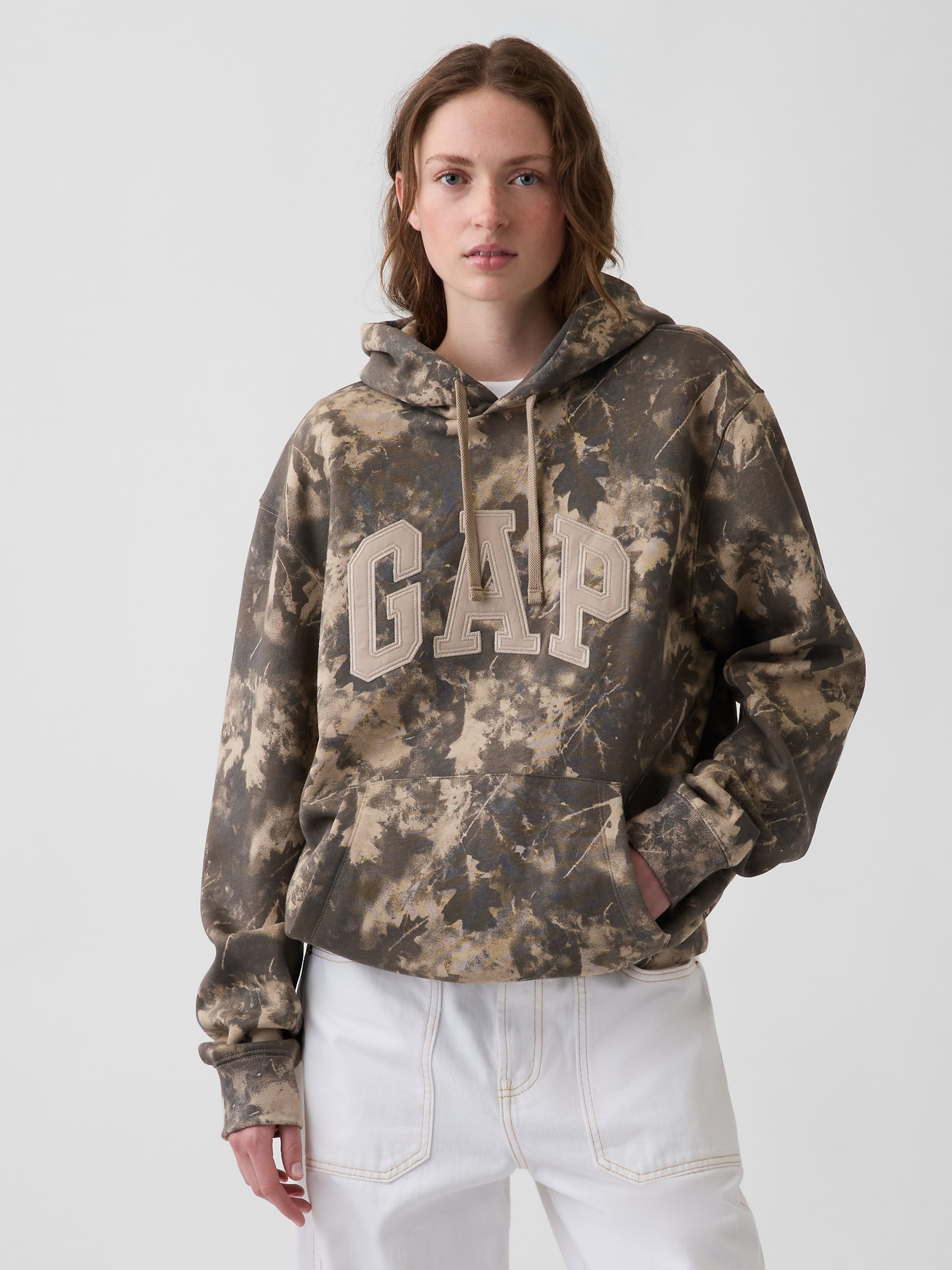 VintageSoft Hoodie unisex mit Logo - 005